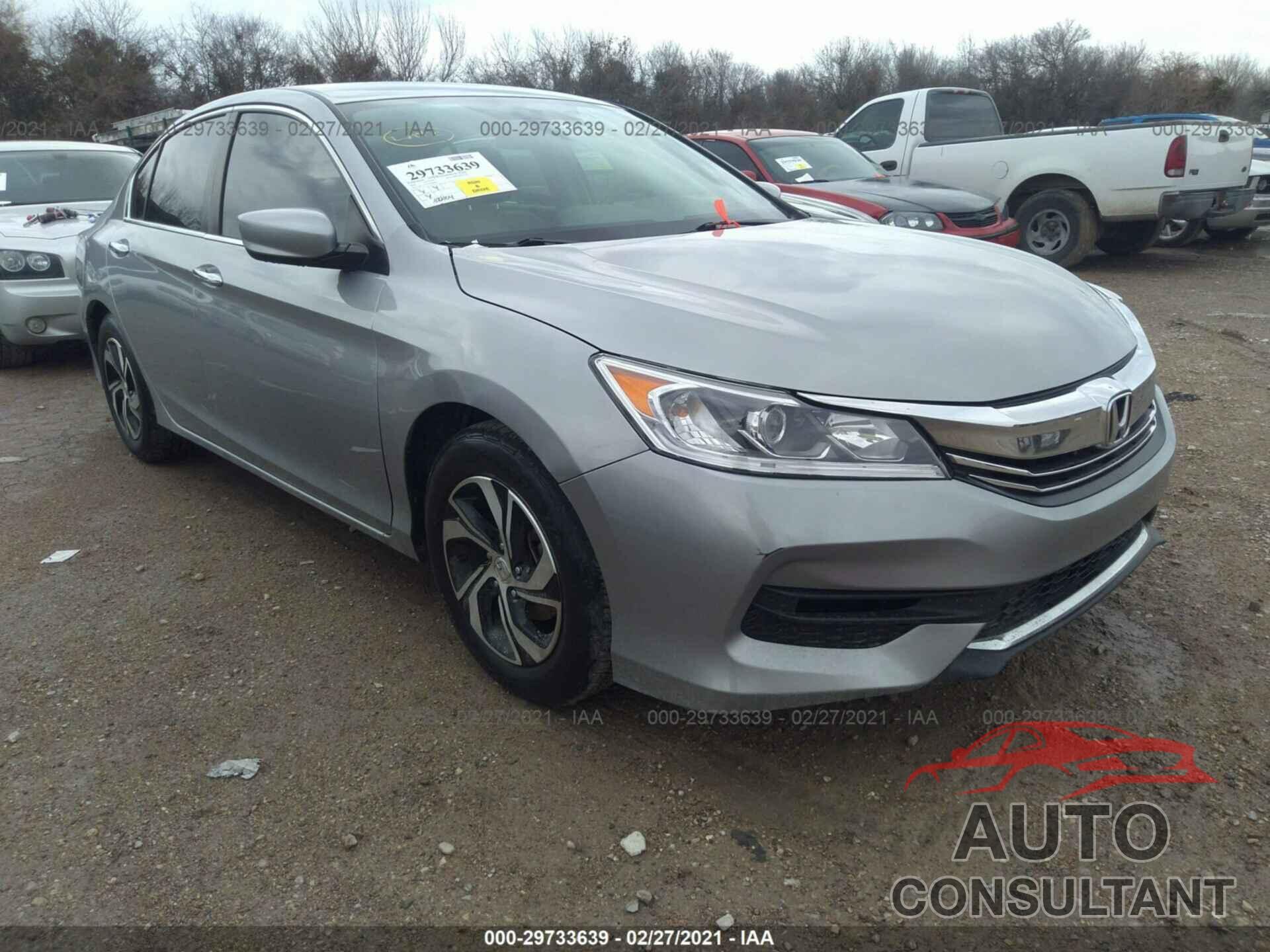 HONDA ACCORD SEDAN 2016 - 1HGCR2F32GA025973