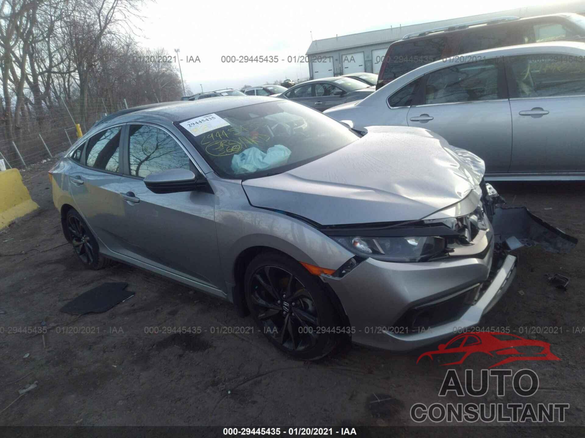 HONDA CIVIC SEDAN 2019 - 19XFC2F89KE041618