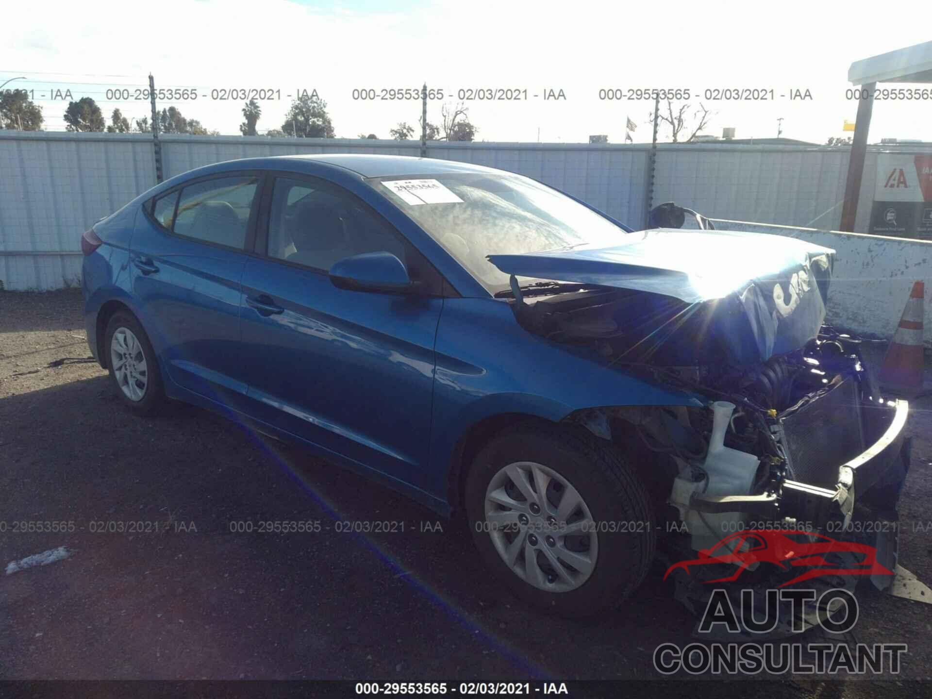 HYUNDAI ELANTRA 2017 - 5NPD74LF1HH204387