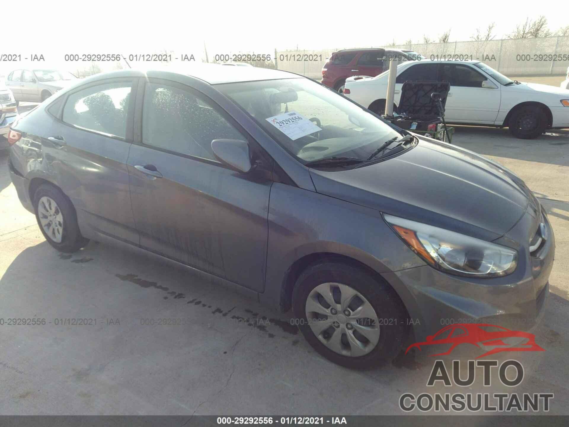HYUNDAI ACCENT 2017 - KMHCT4AE6HU182230