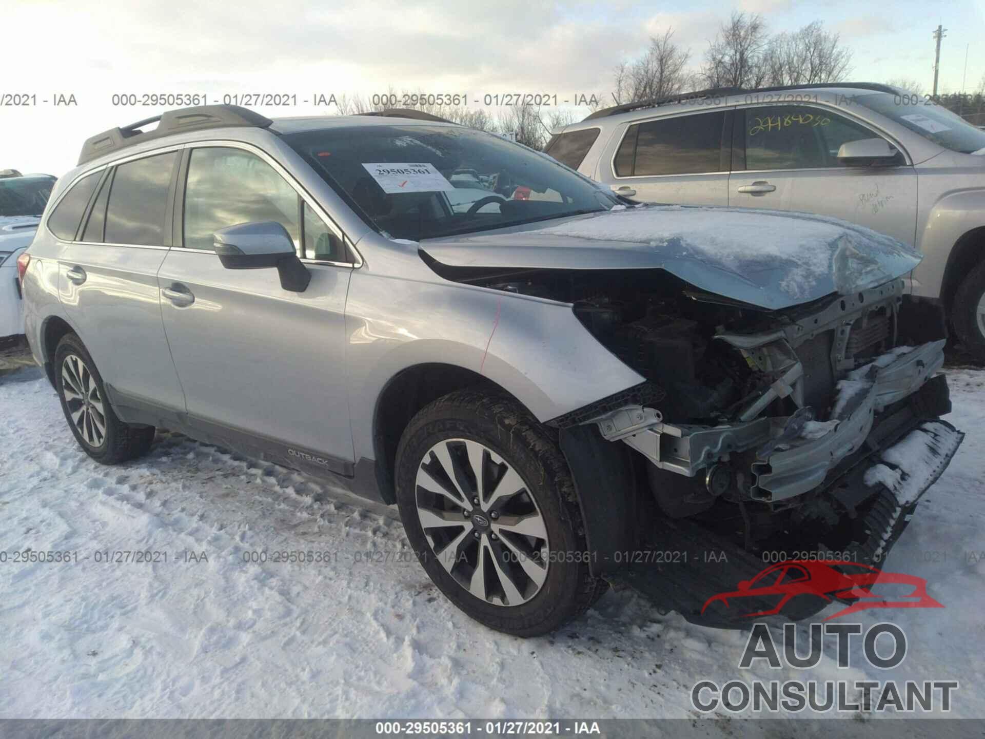 SUBARU OUTBACK 2017 - 4S4BSANC5H3274411