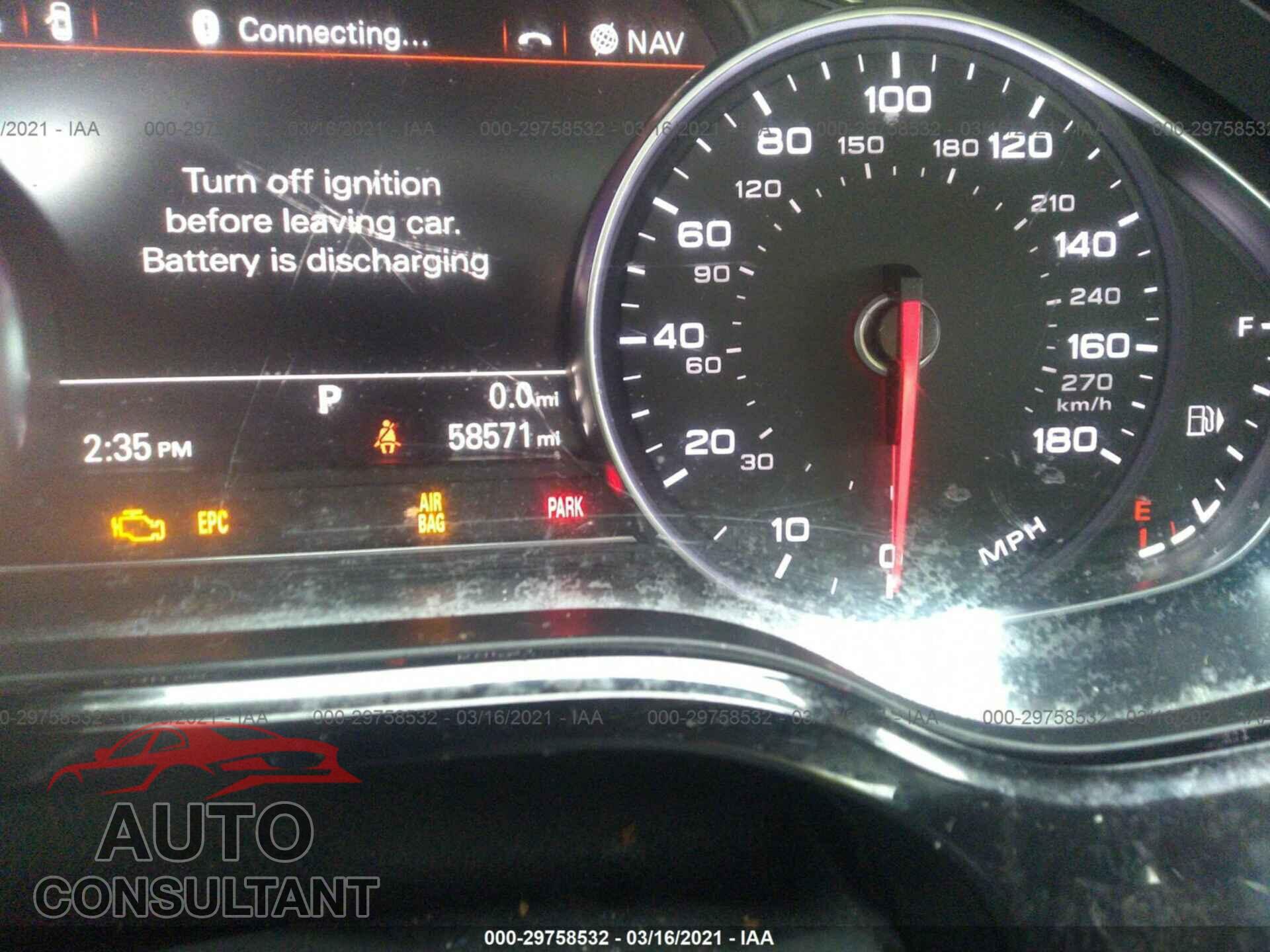 AUDI A8 L 2016 - WAU34AFD9GN012479