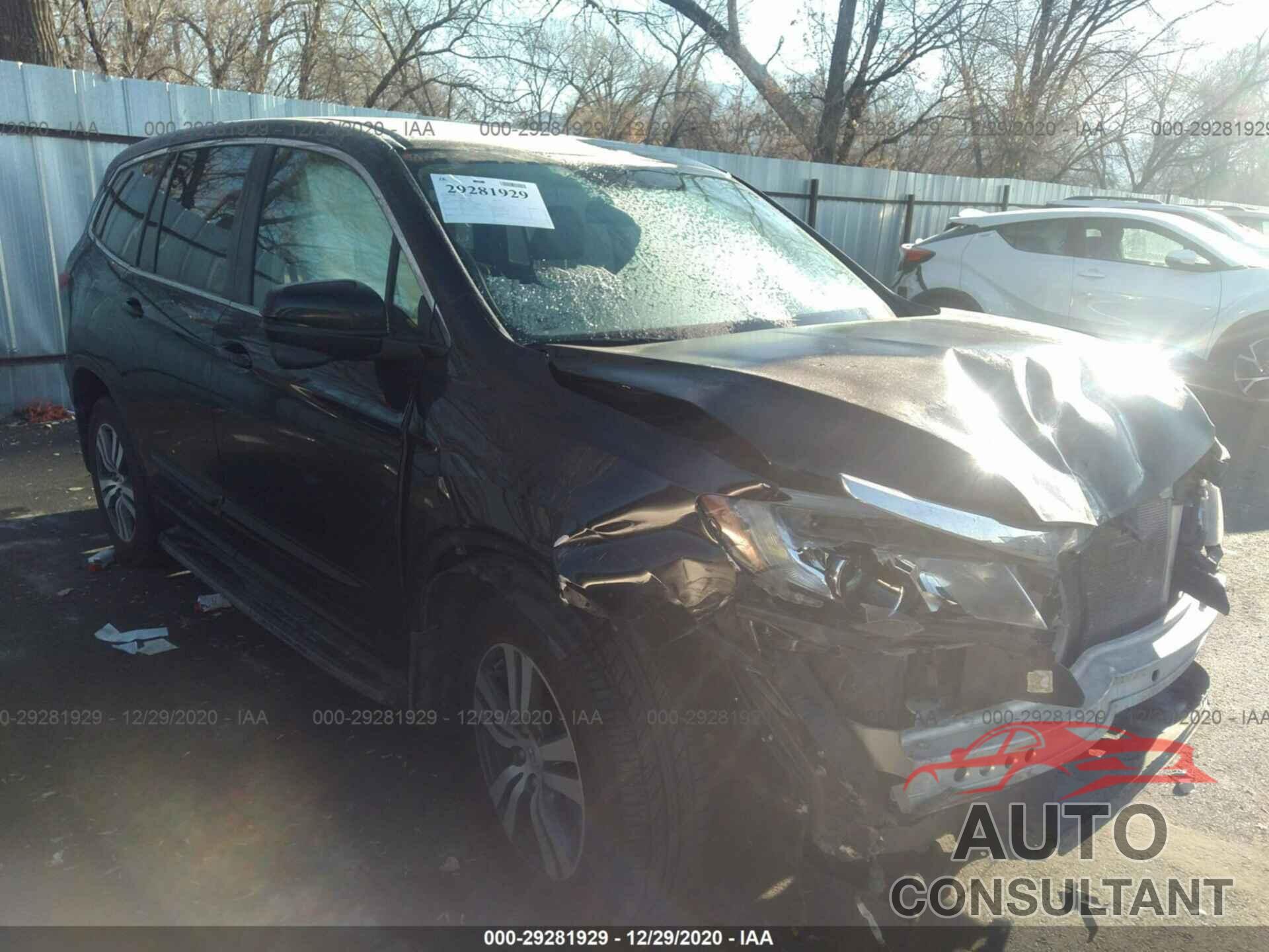 HONDA PILOT 2016 - 5FNYF6H58GB094306