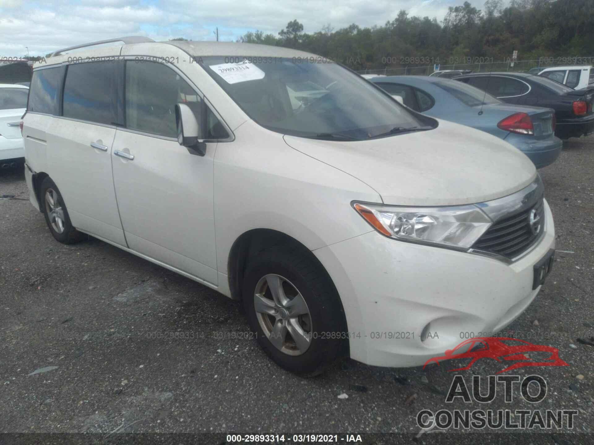 NISSAN QUEST 2017 - JN8AE2KP0H9169765