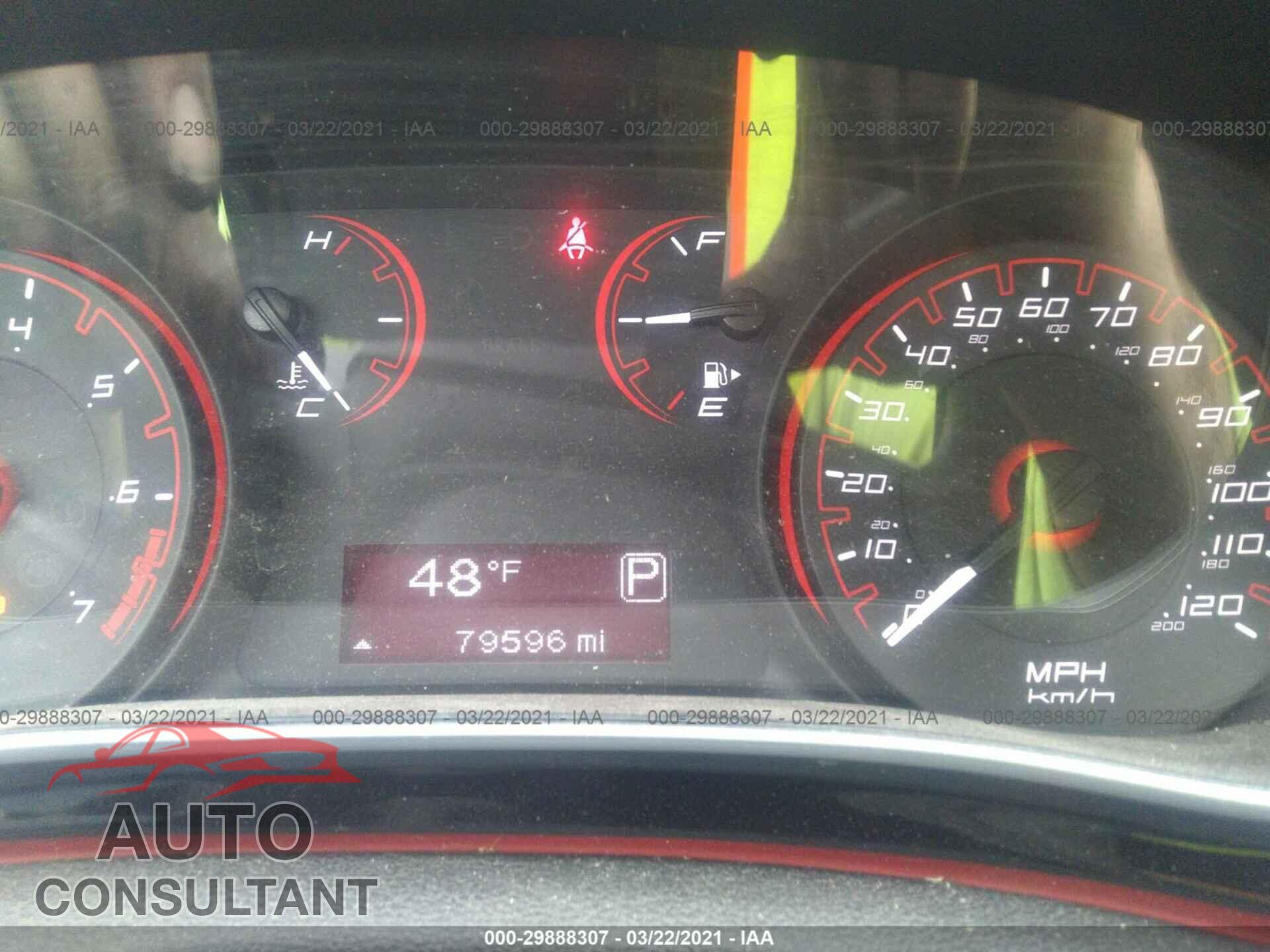 DODGE DART 2016 - 1C3CDFAA1GD607074