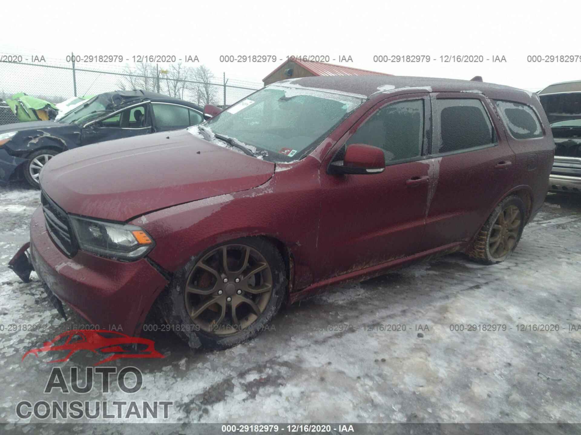 DODGE DURANGO 2017 - 1C4RDJDG5HC833845