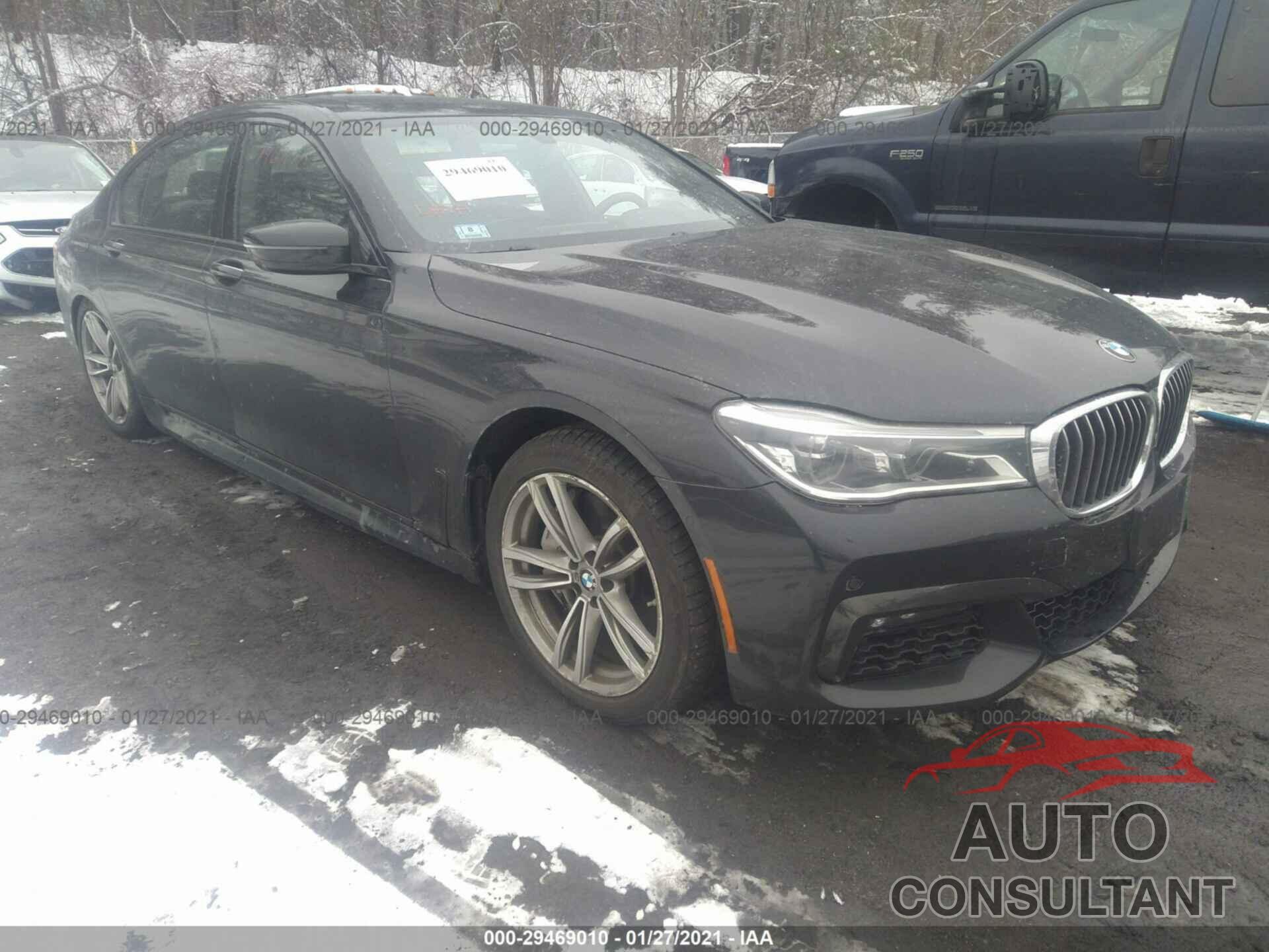 BMW 7 SERIES 2016 - WBA7F2C53GG417207