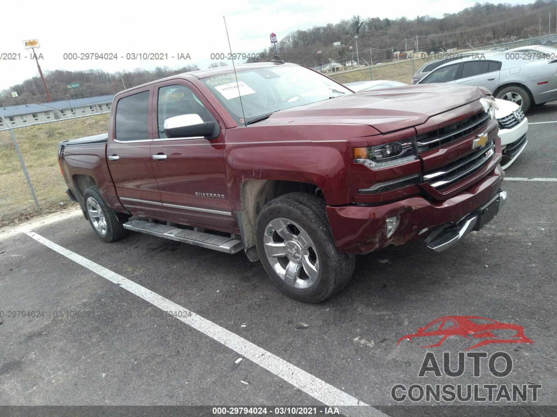 CHEVROLET SILVERADO 1500 2016 - 3GCUKSEC7GG169173