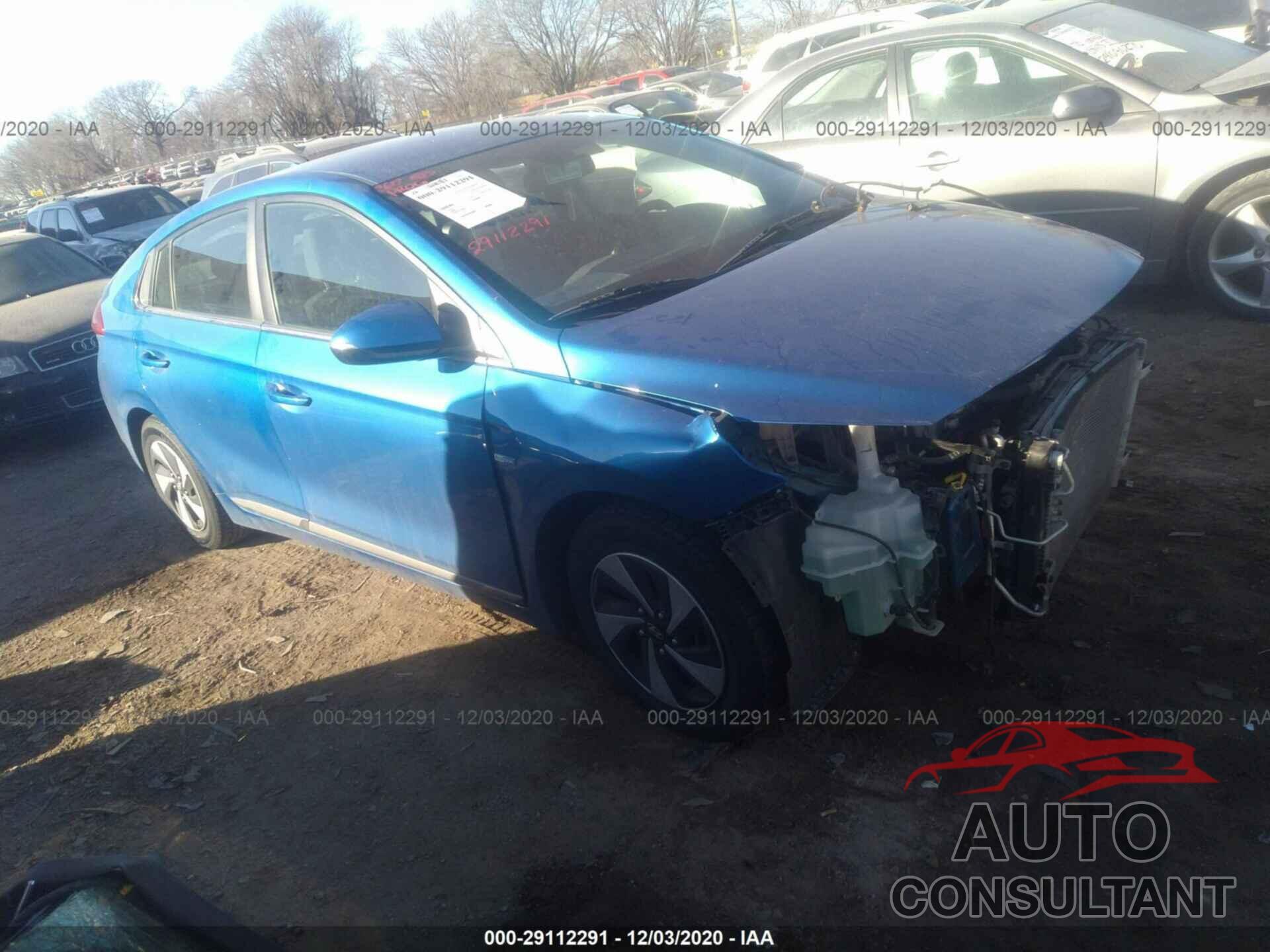 HYUNDAI IONIQ HYBRID 2017 - KMHC75LC2HU044643