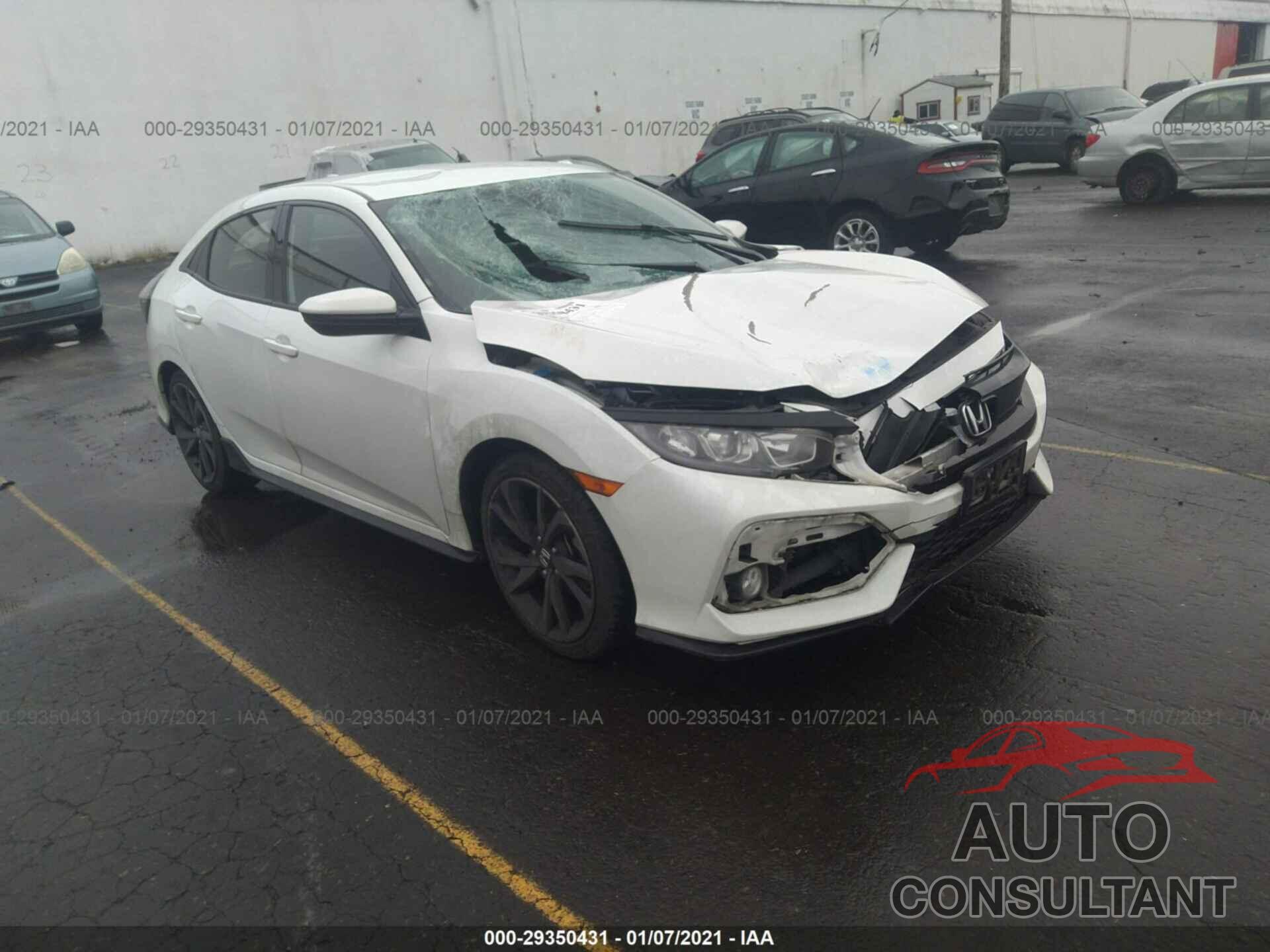 HONDA CIVIC HATCHBACK 2018 - SHHFK7H40JU423182