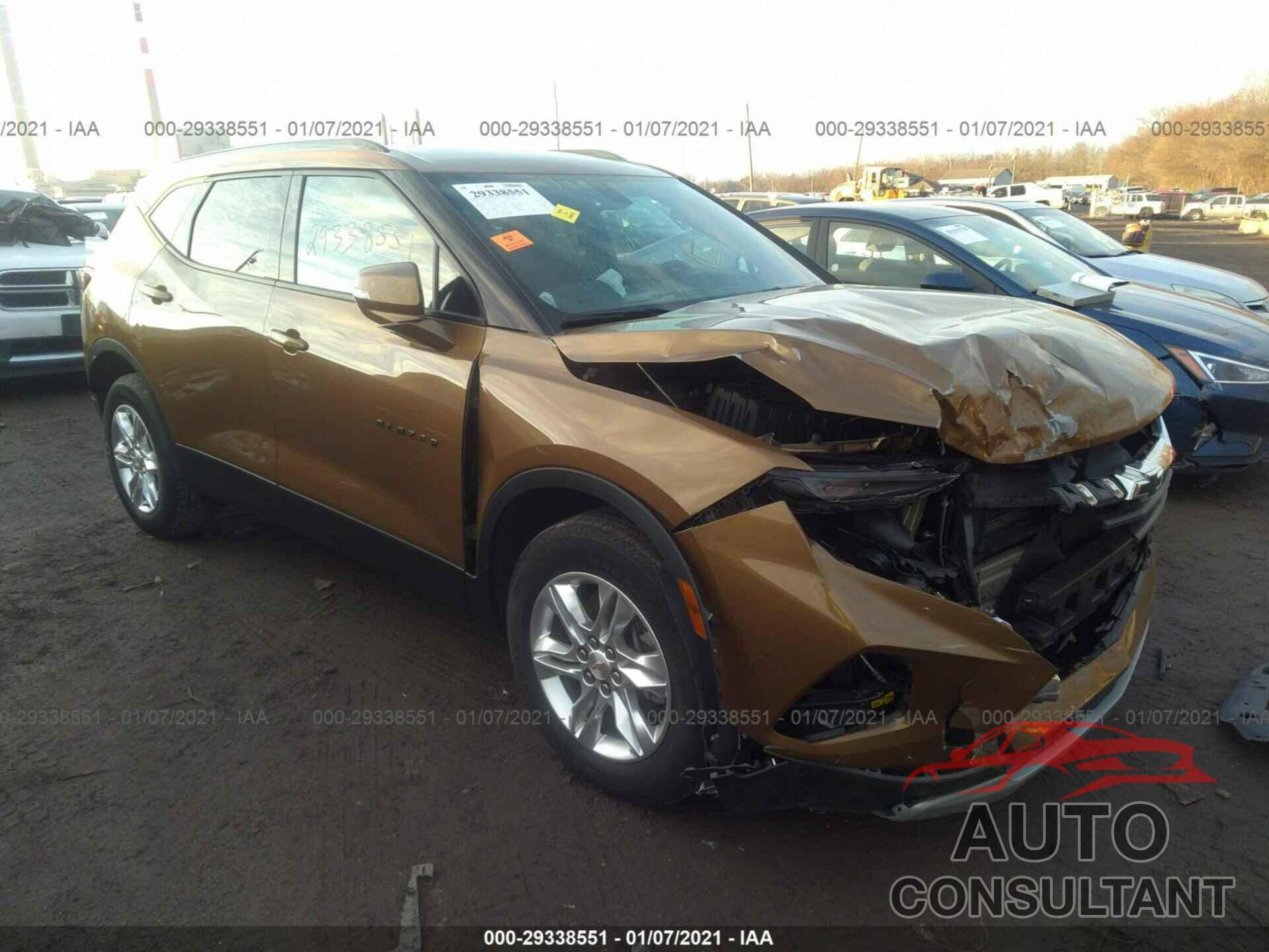 CHEVROLET BLAZER 2019 - 3GNKBBRA7KS640977