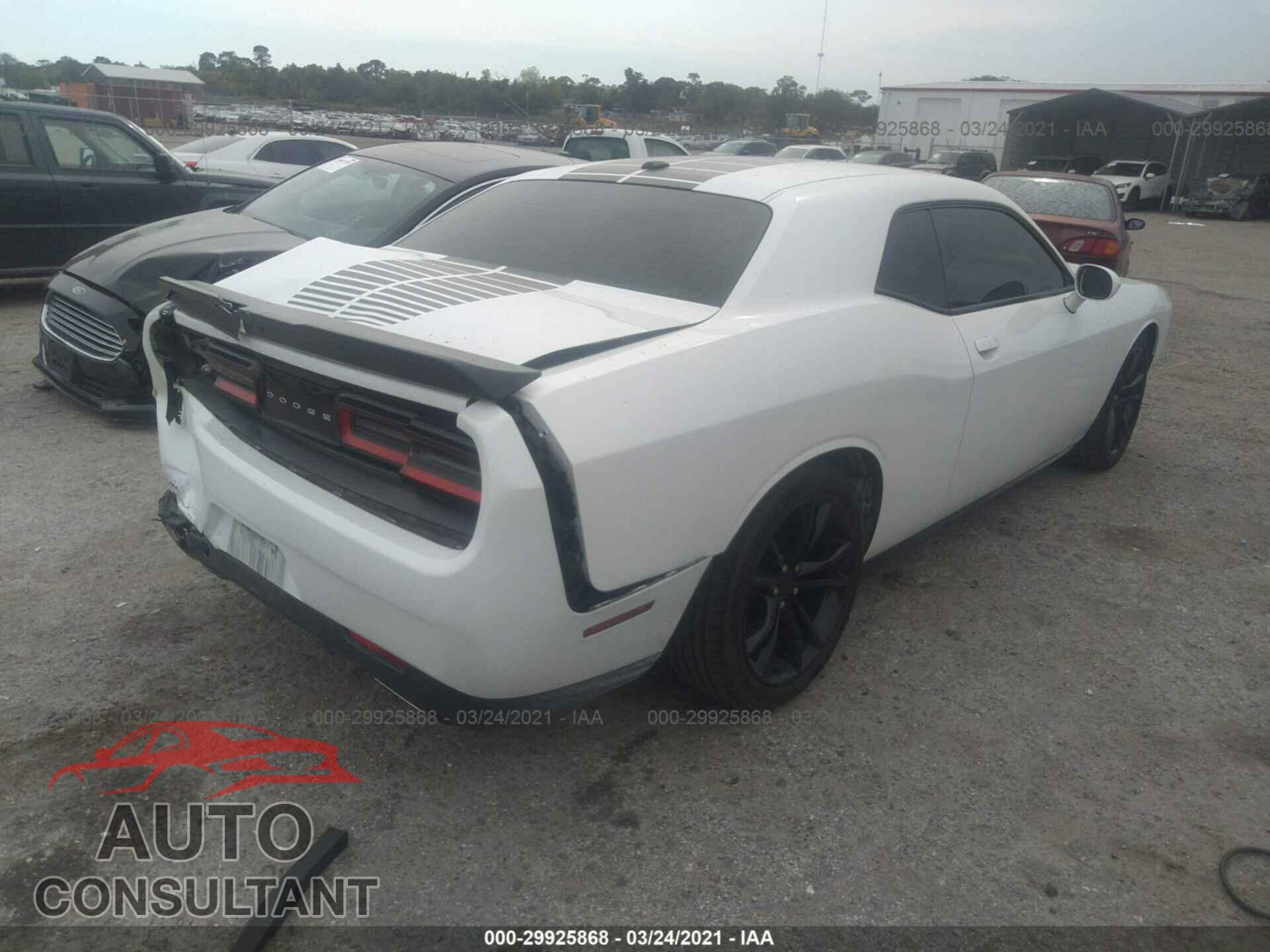 DODGE CHALLENGER 2016 - 2C3CDZAG2GH231929