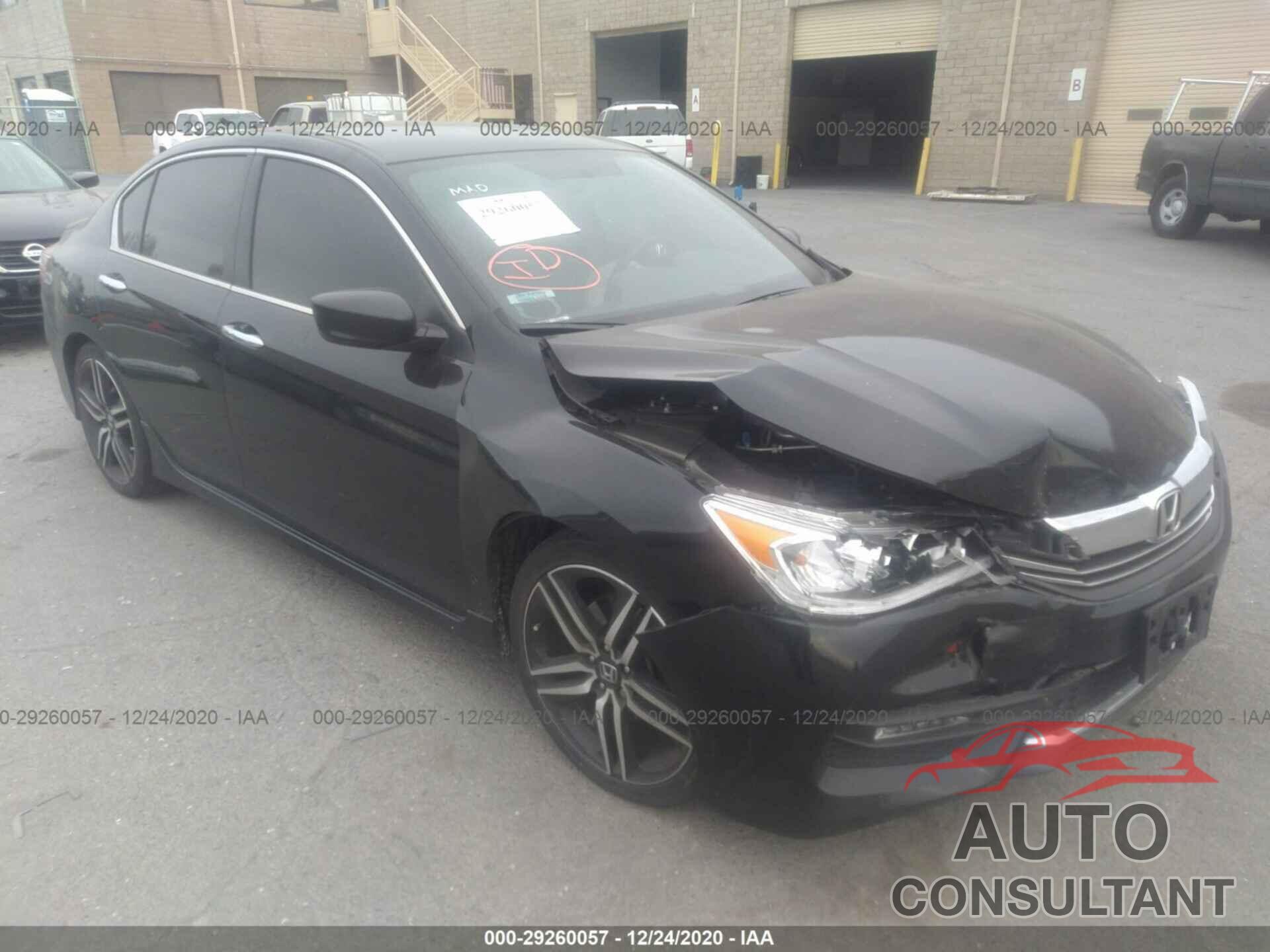 HONDA ACCORD SEDAN 2016 - 1HGCR2F5XGA116989