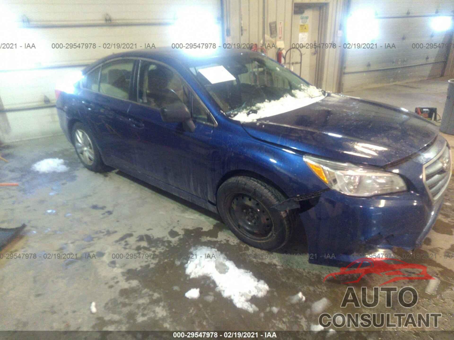 SUBARU LEGACY 2016 - 4S3BNBA6XG3020161