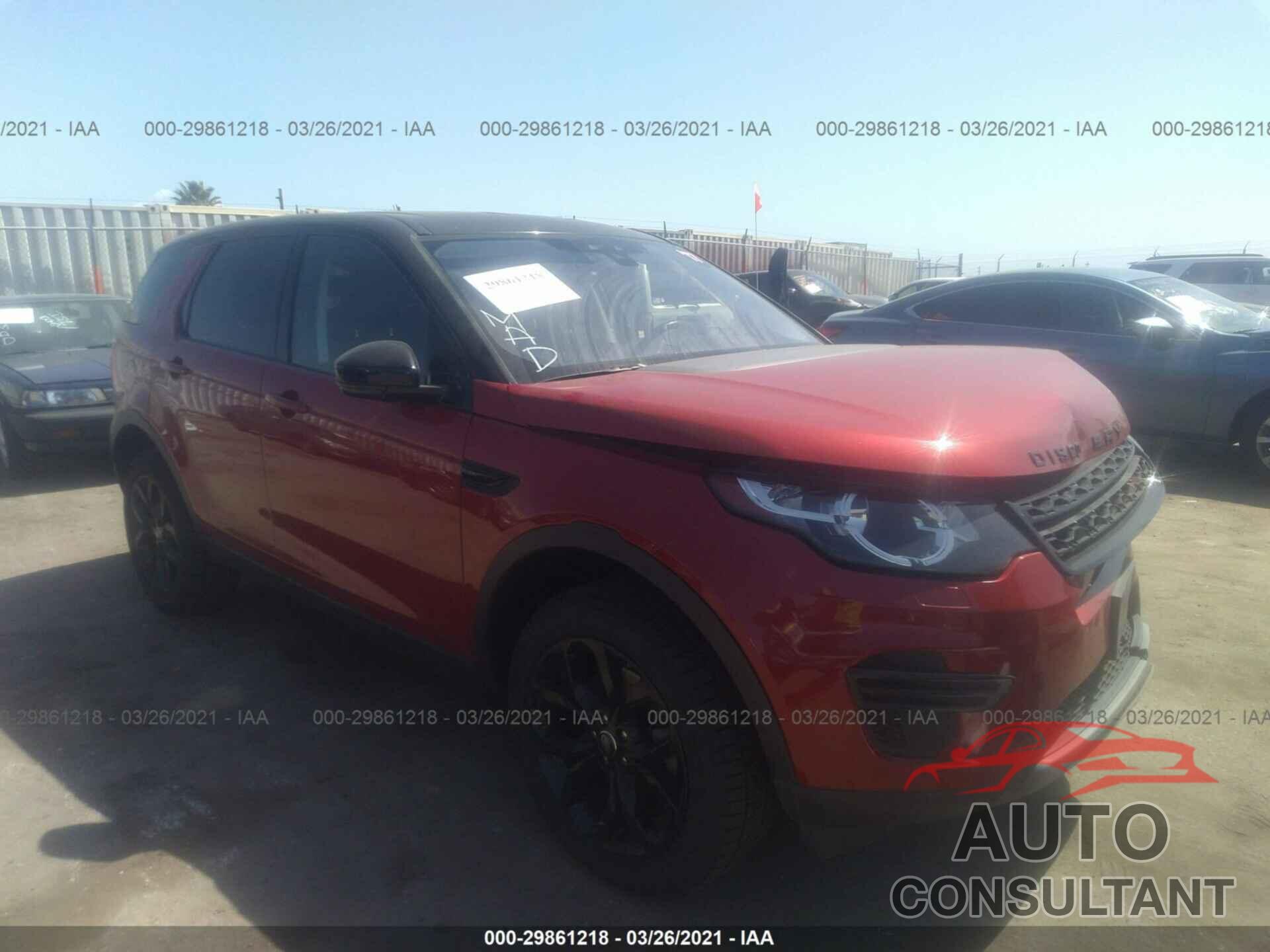 LAND ROVER DISCOVERY SPORT 2017 - SALCP2BGXHH664696