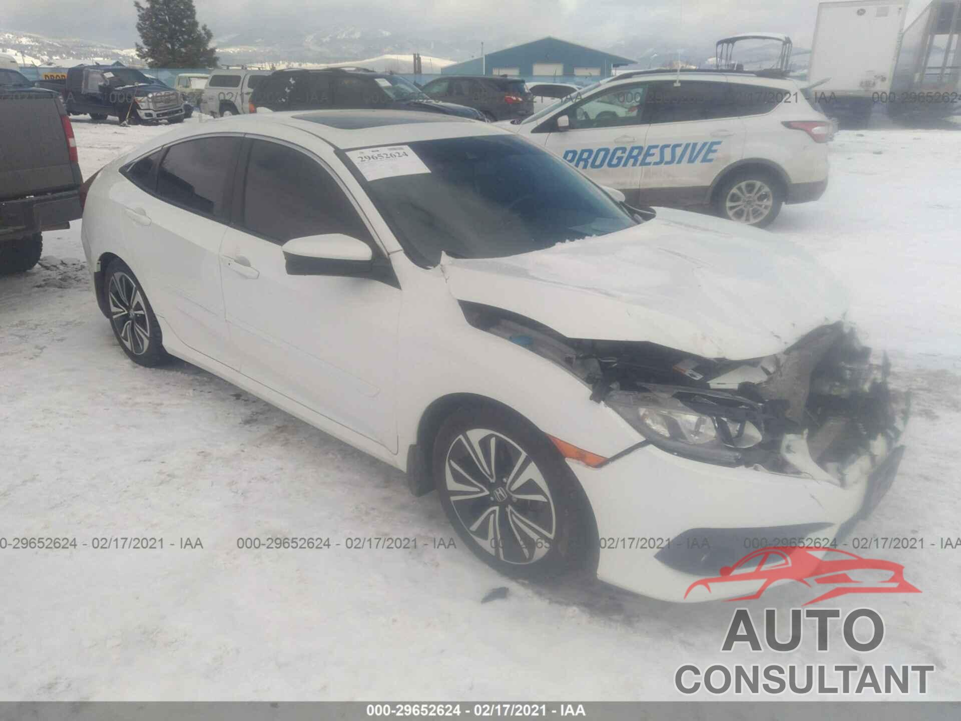 HONDA CIVIC SEDAN 2016 - 2HGFC1F86GH641262