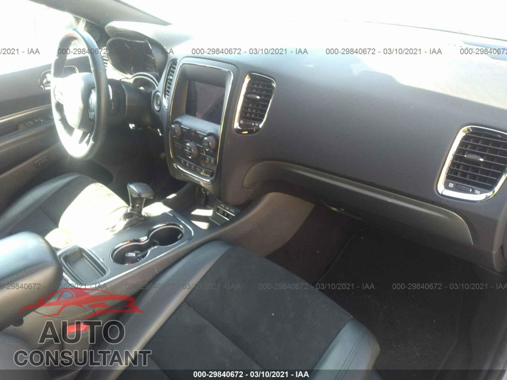 DODGE DURANGO 2020 - 1C4RDHDGXLC296505