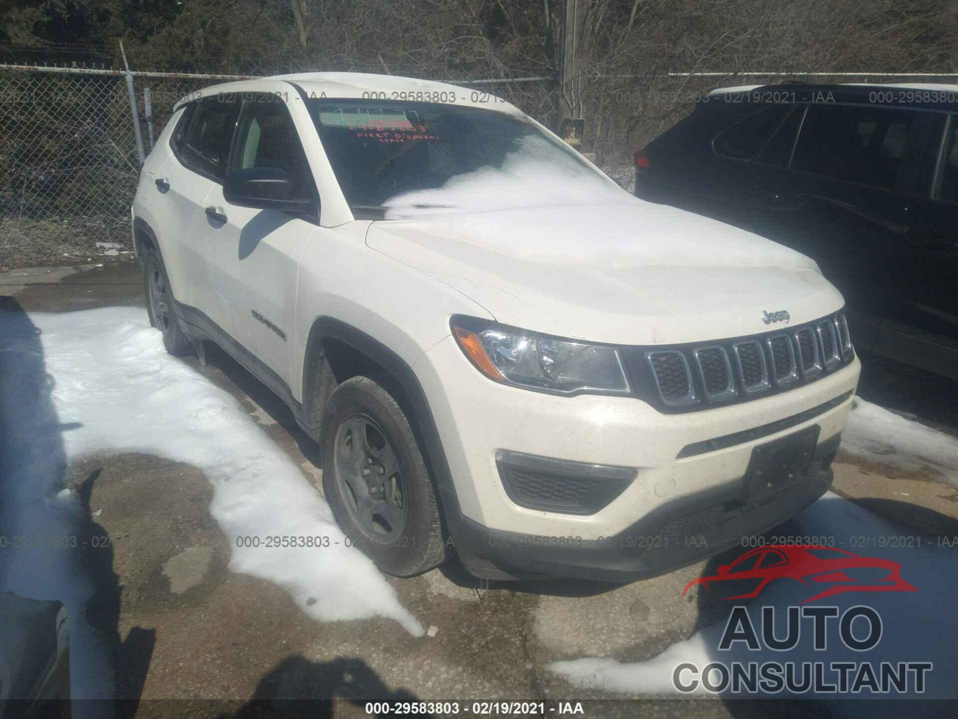 JEEP COMPASS 2018 - 3C4NJCAB7JT136862