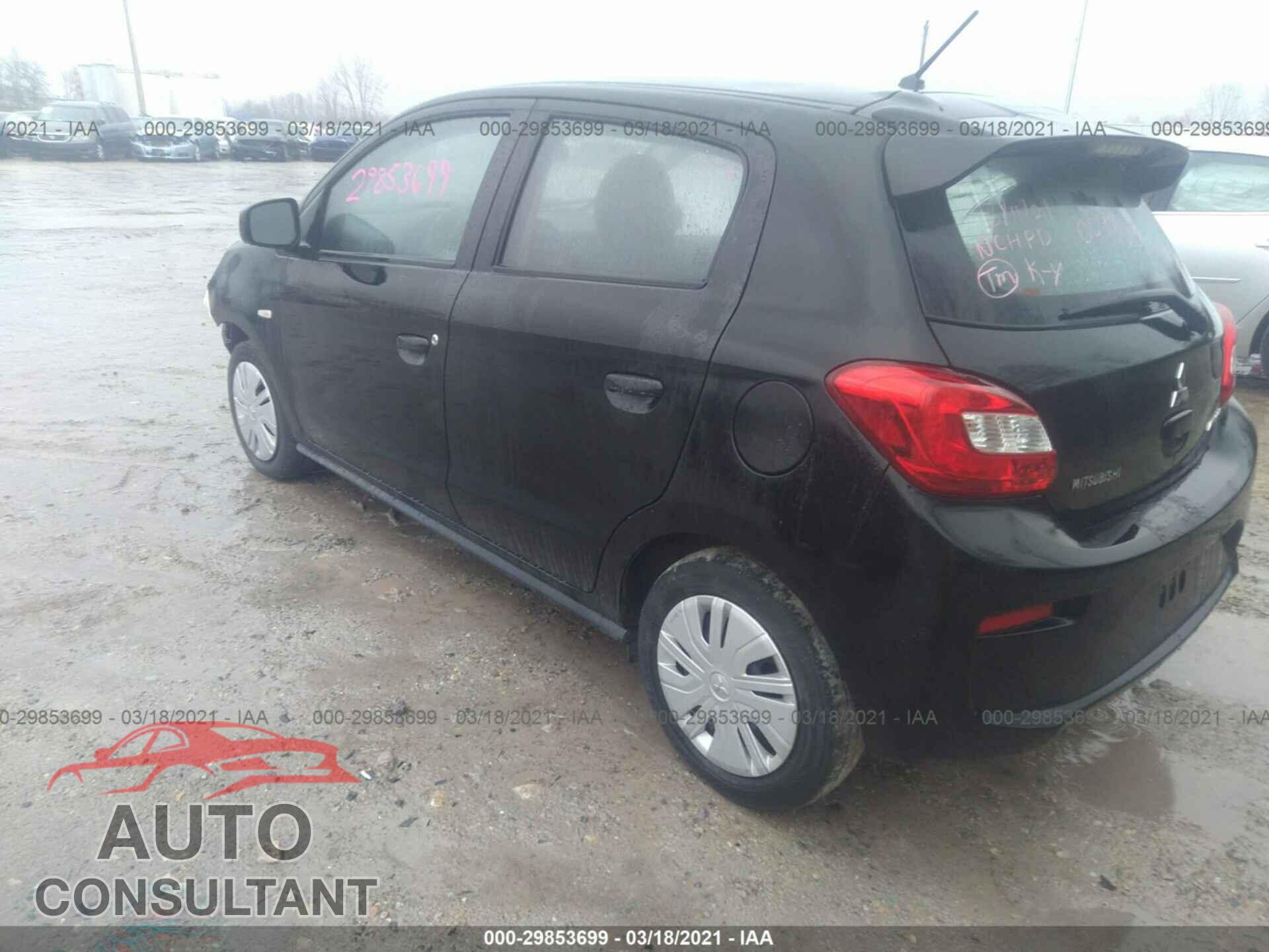 MITSUBISHI MIRAGE 2017 - ML32A3HJXHH009938