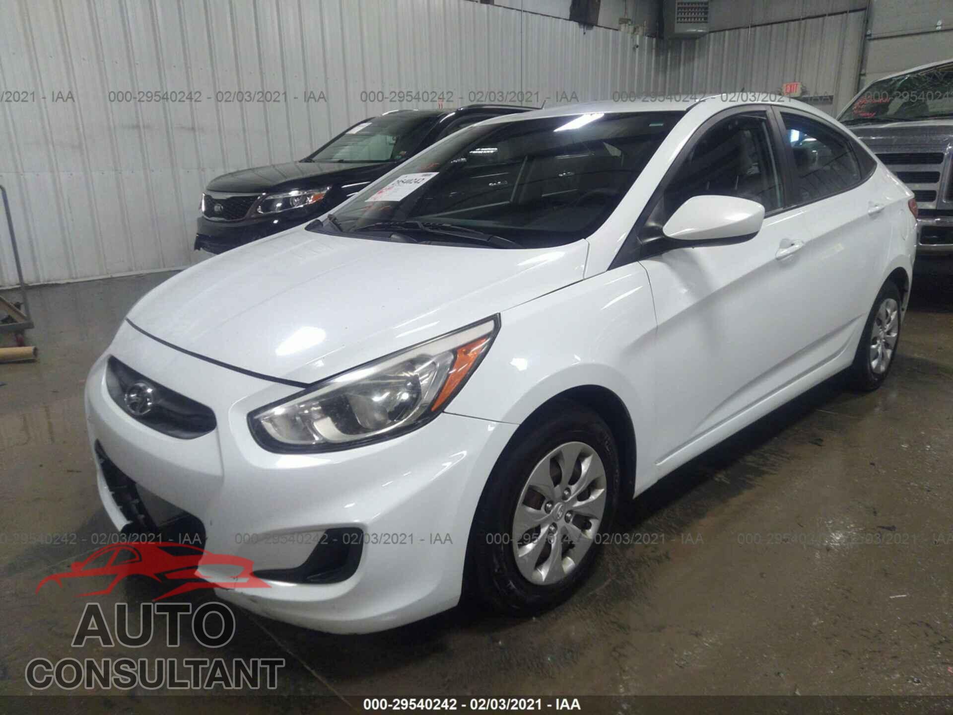 HYUNDAI ACCENT 2016 - KMHCT4AE0GU036341
