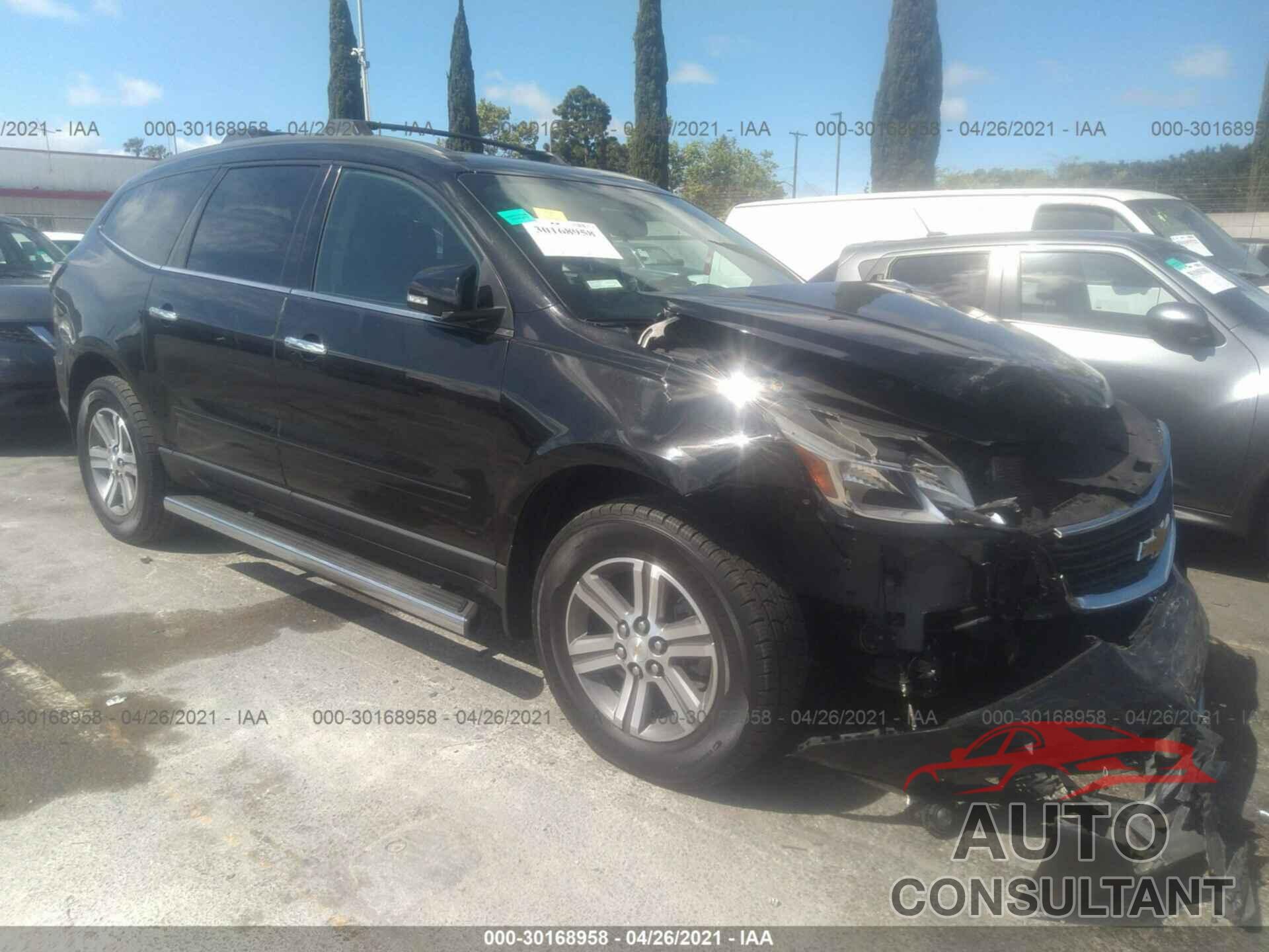 CHEVROLET TRAVERSE 2016 - 1GNKRGKD8GJ134497