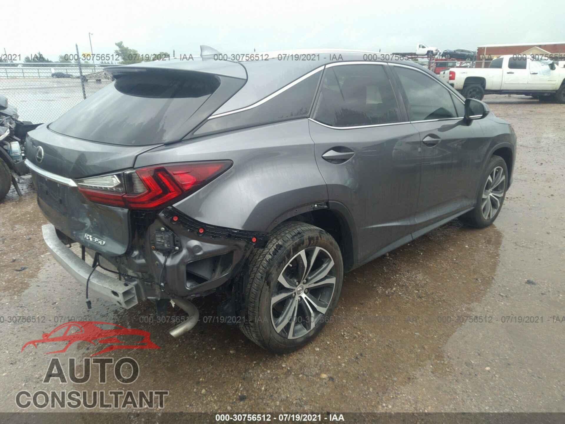 LEXUS RX 2017 - 2T2ZZMCA6HC041593