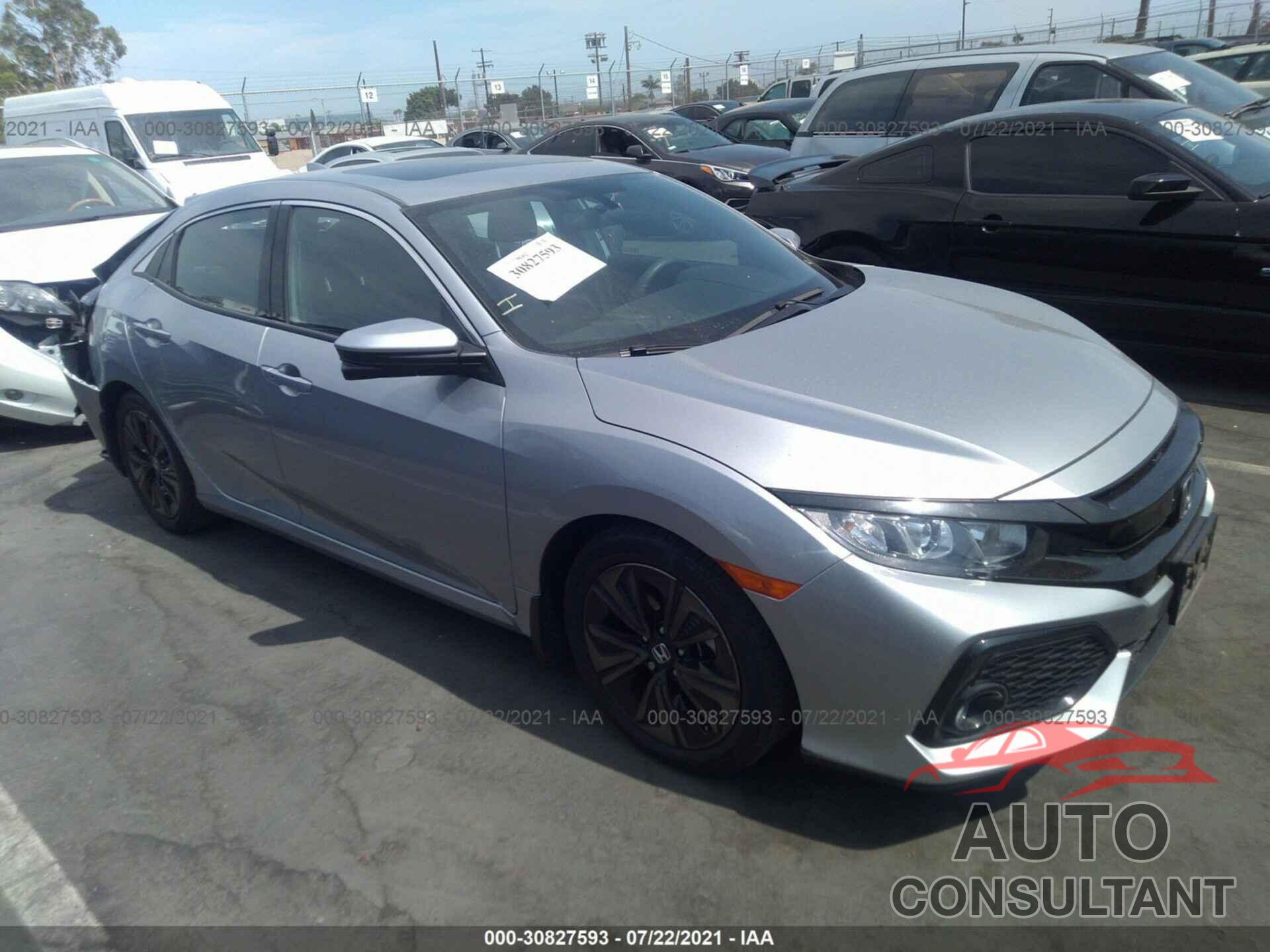 HONDA CIVIC HATCHBACK 2018 - SHHFK7H57JU431417