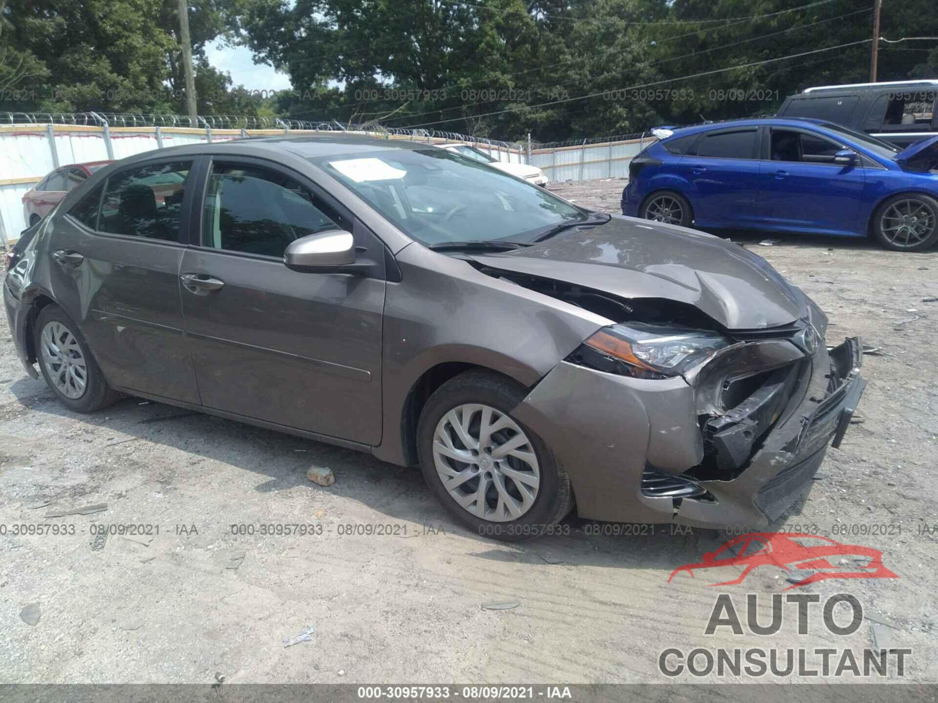 TOYOTA COROLLA 2017 - 2T1BURHE5HC807505