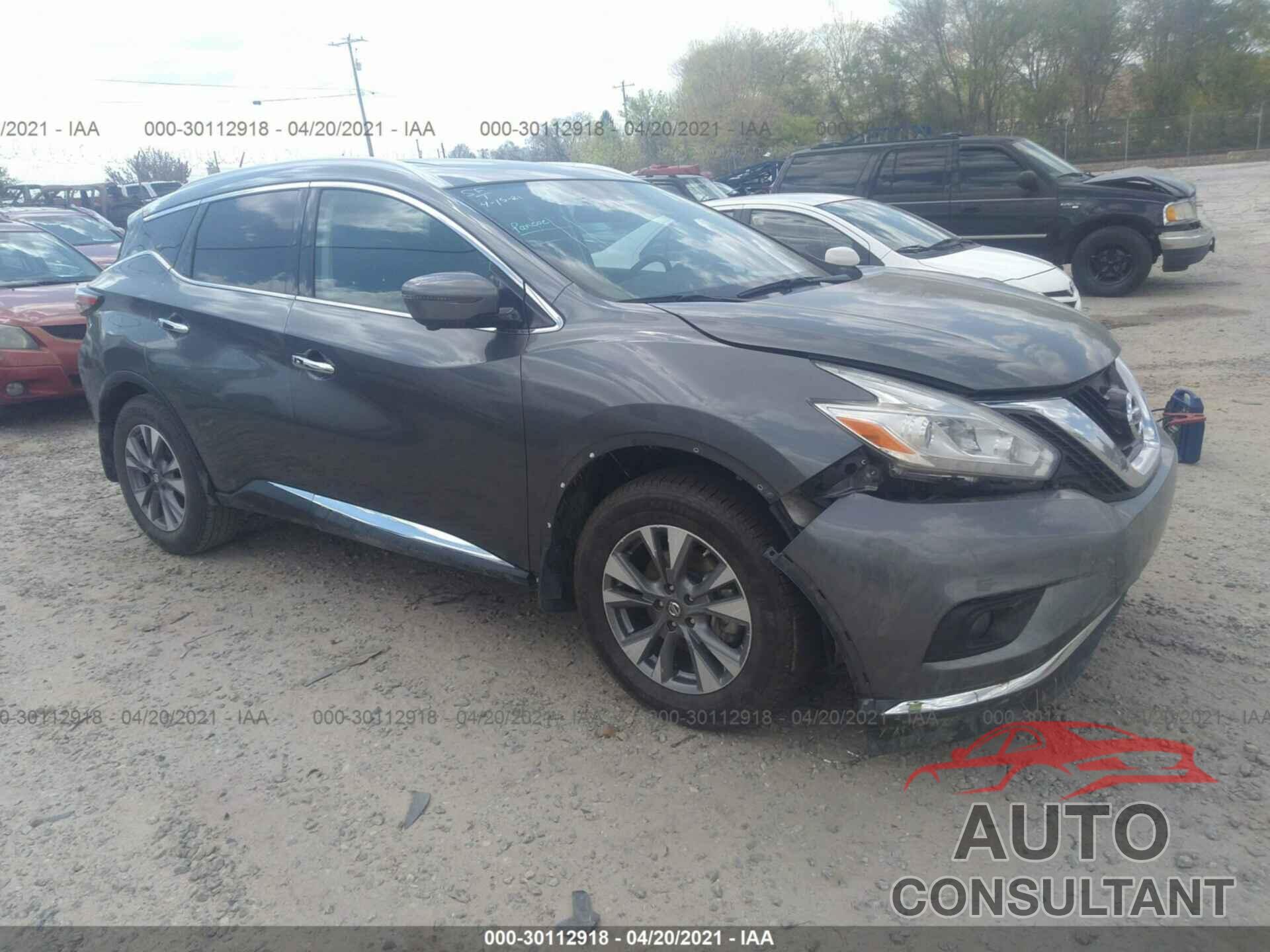 NISSAN MURANO 2016 - 5N1AZ2MG2GN149709