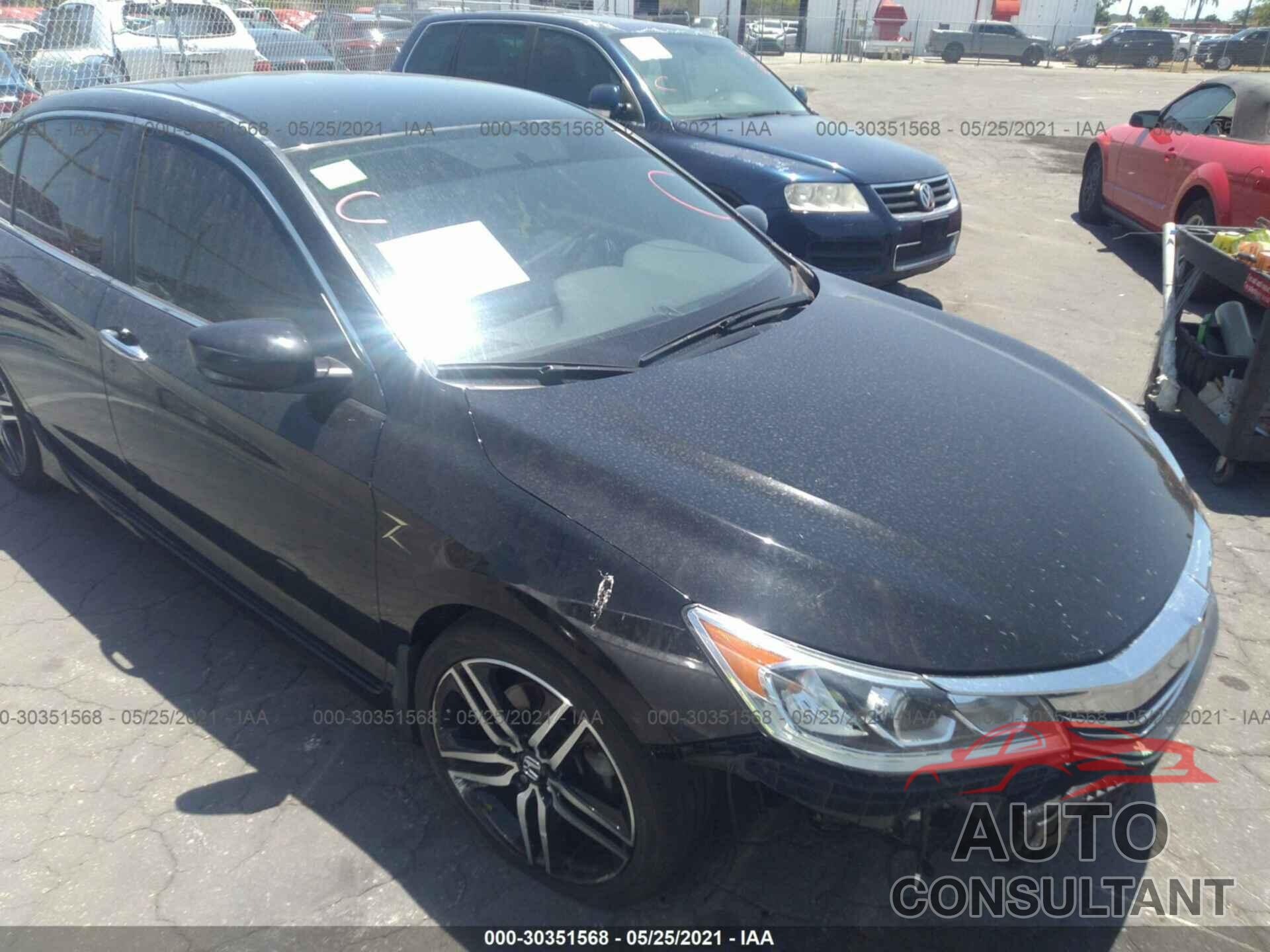 HONDA ACCORD SEDAN 2017 - 1HGCR2F53HA283390