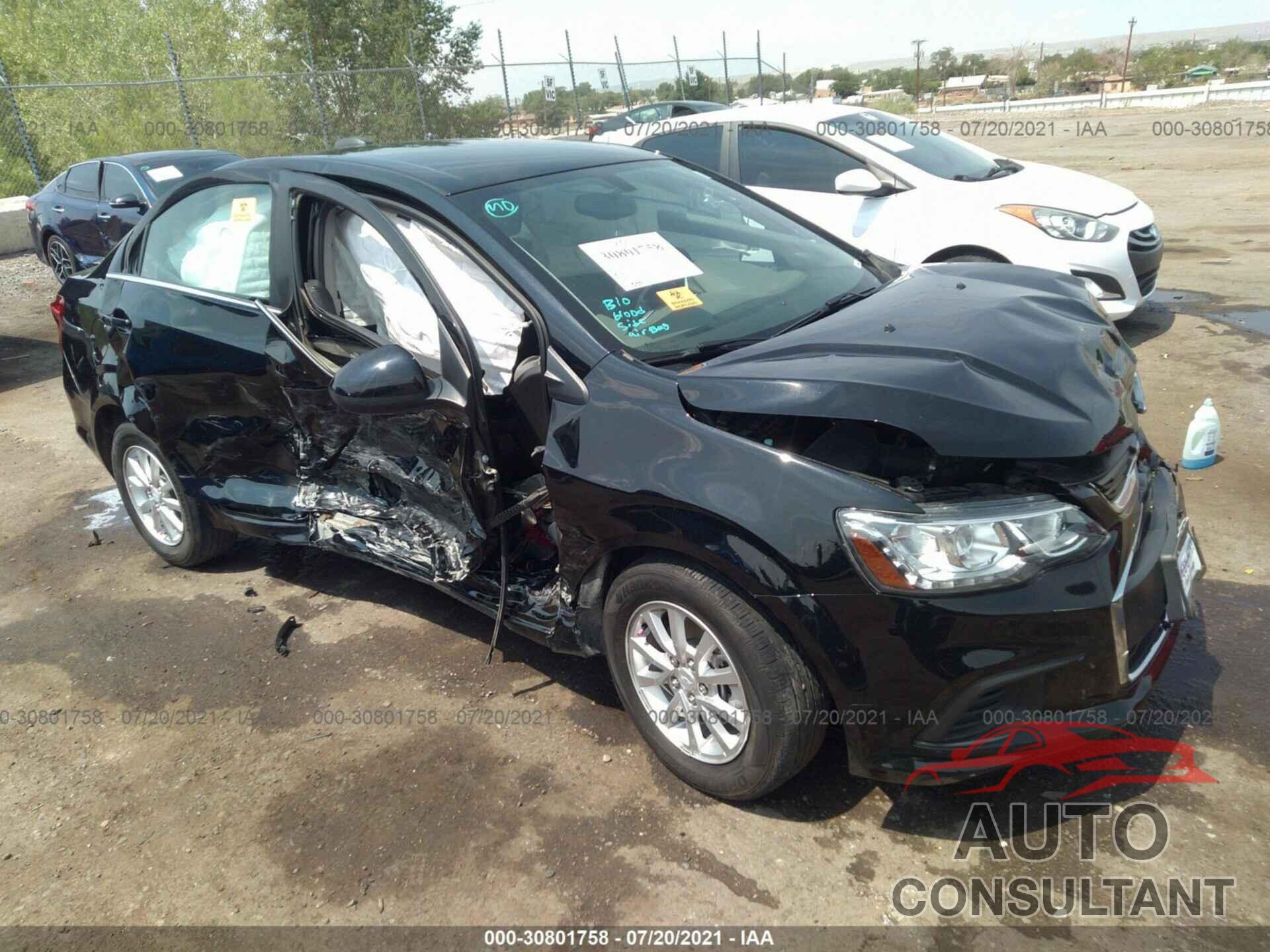 CHEVROLET SONIC 2019 - 1G1JD5SB7K4116465
