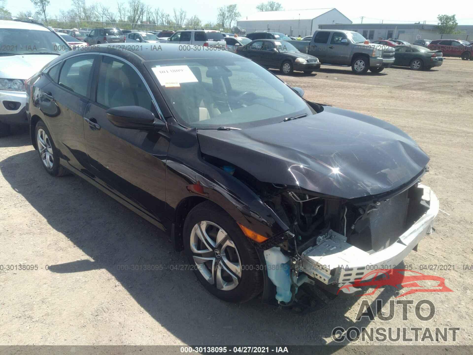 HONDA CIVIC SEDAN 2016 - 19XFC2F52GE043045