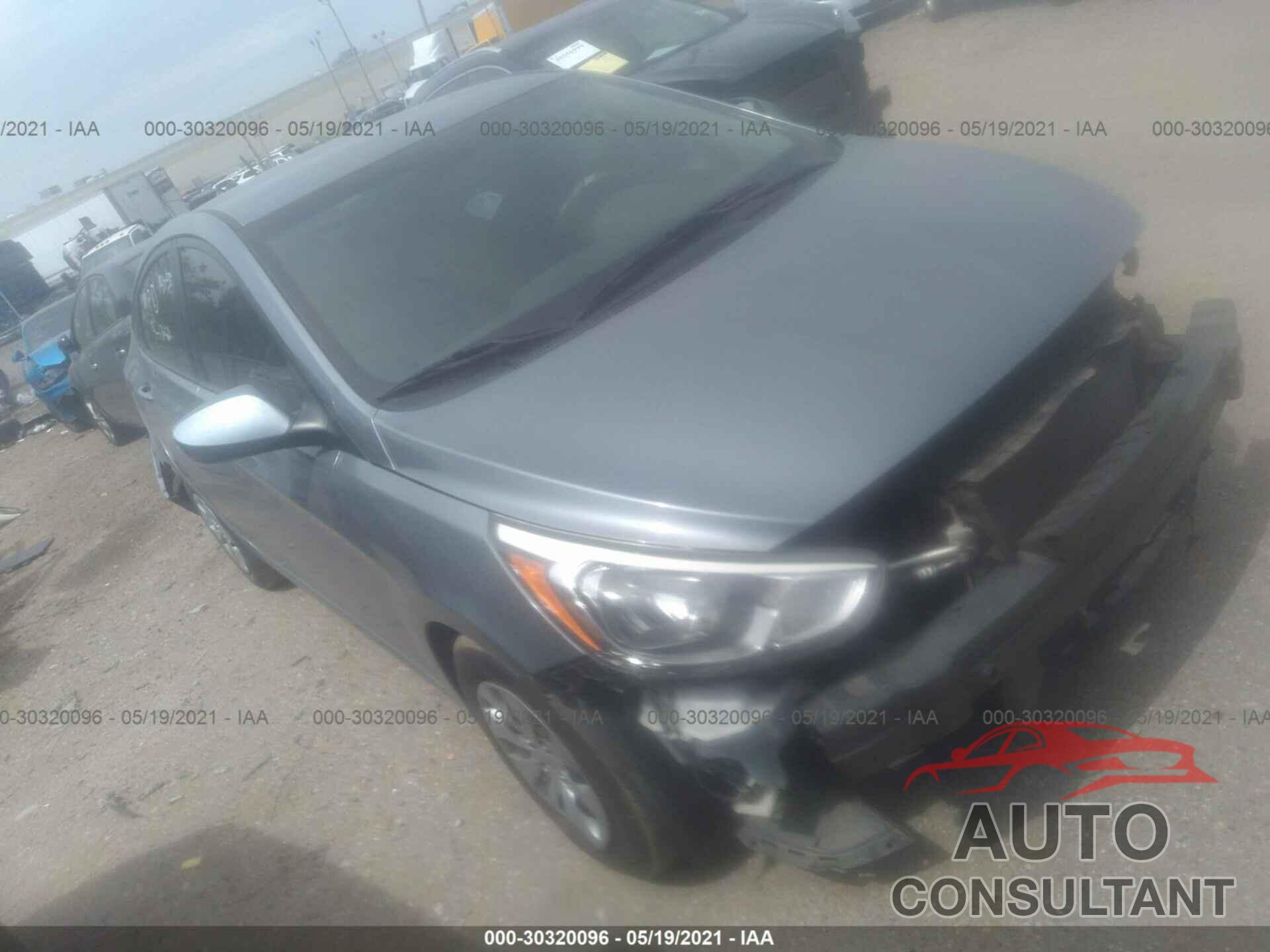 HYUNDAI ACCENT 2017 - KMHCT4AEXHU394547