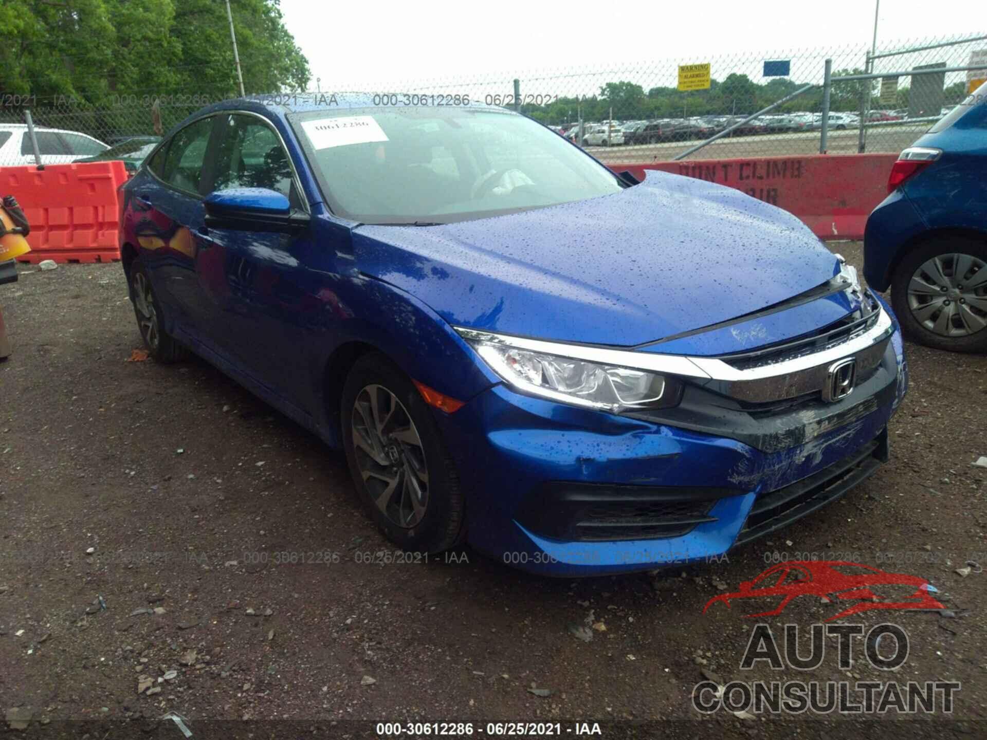 HONDA CIVIC SEDAN 2016 - 19XFC2F78GE092879