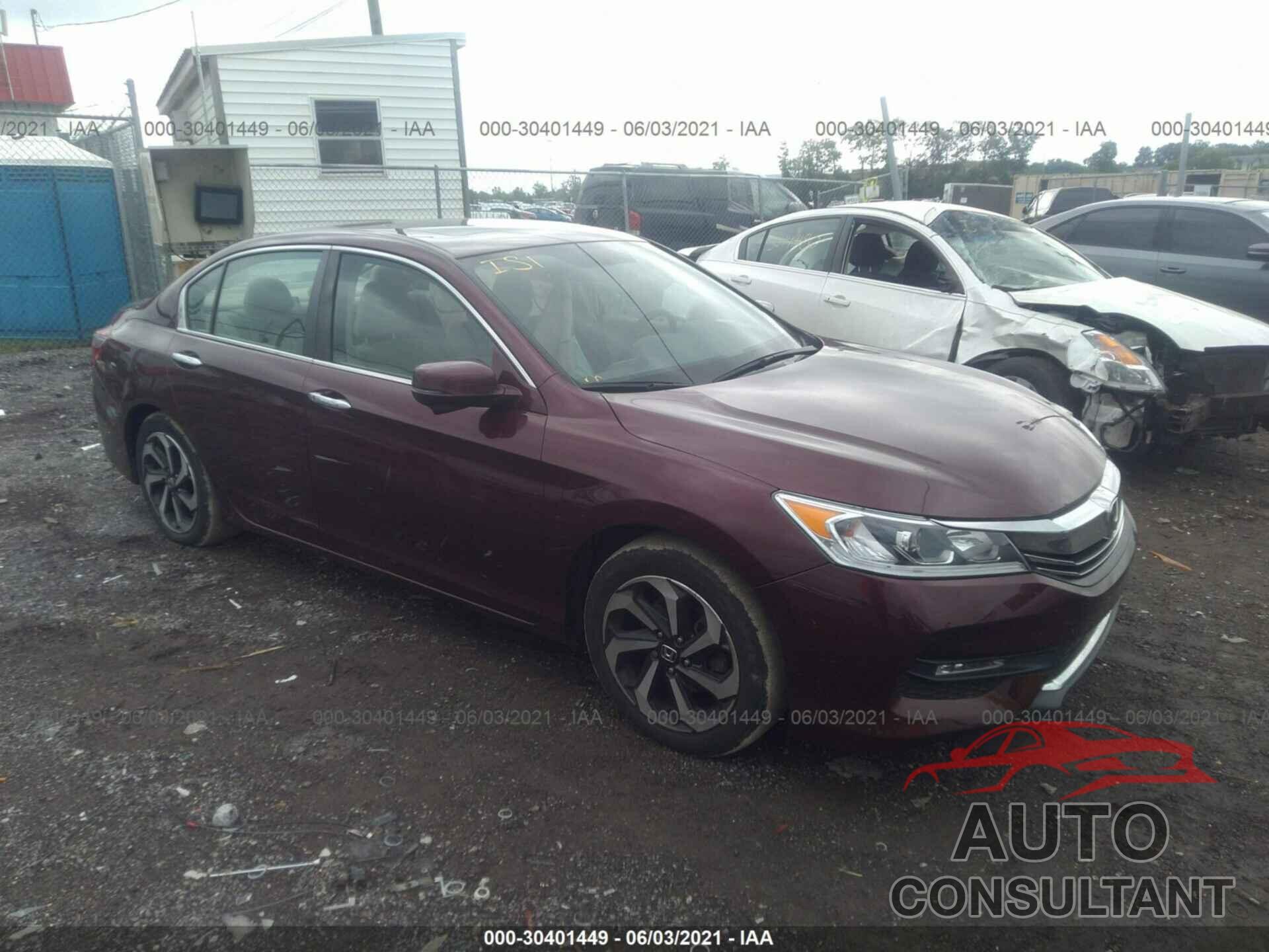 HONDA ACCORD SEDAN 2017 - 1HGCR2F77HA078138