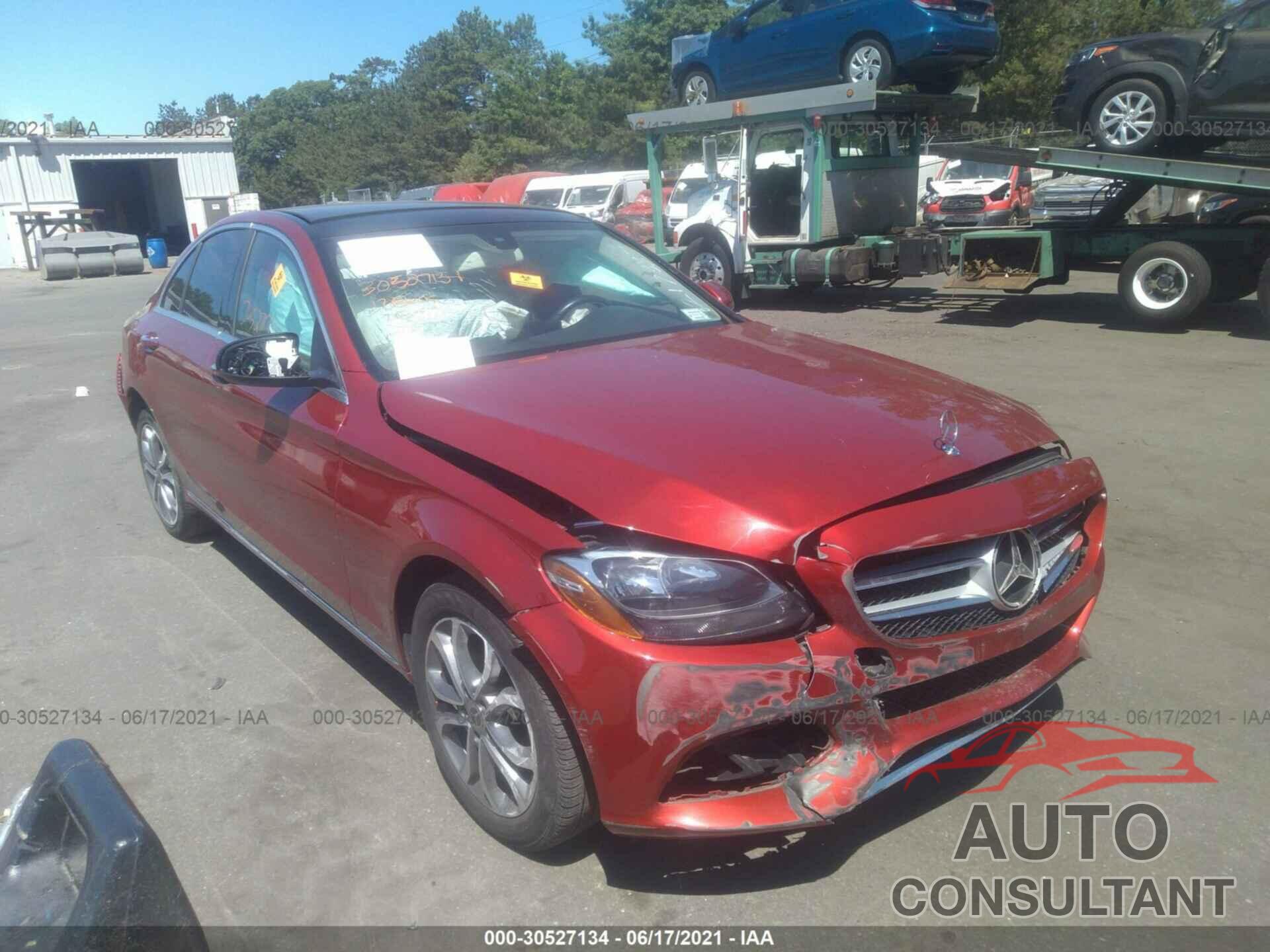 MERCEDES-BENZ C-CLASS 2017 - 55SWF4KB8HU217337