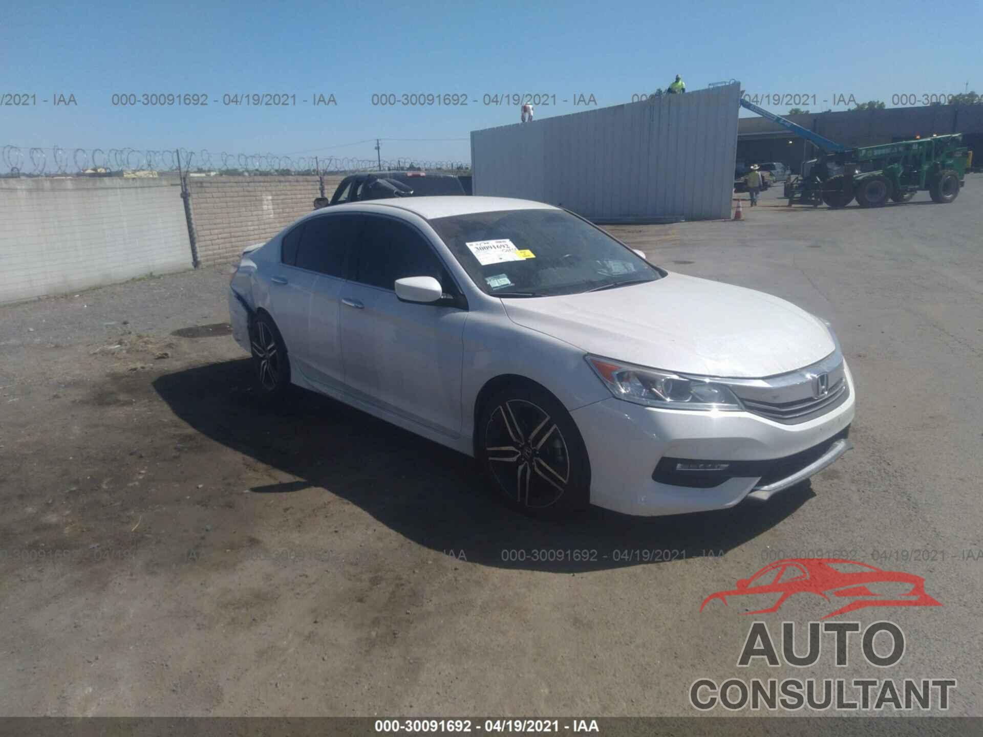 HONDA ACCORD SEDAN 2017 - 1HGCR2F50HA021228
