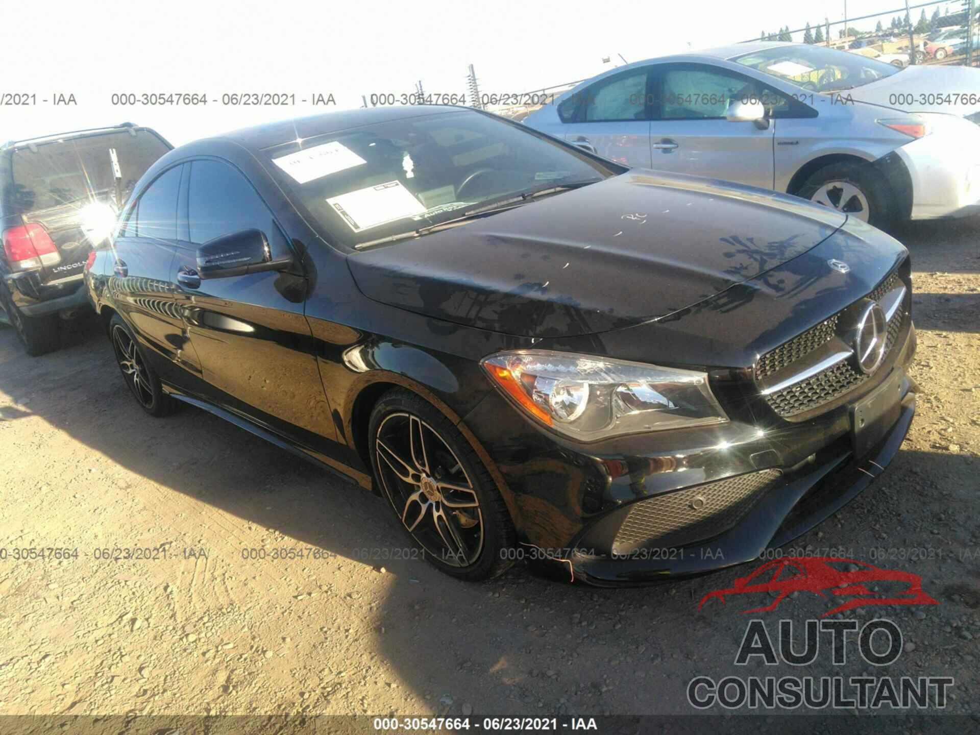 MERCEDES-BENZ CLA 2018 - WDDSJ4EB2JN548793