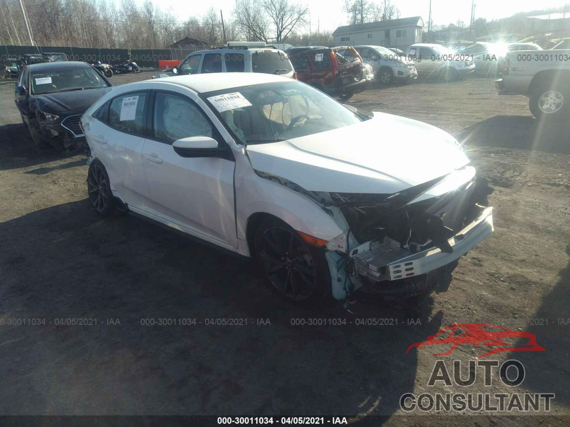 HONDA CIVIC HATCHBACK 2018 - SHHFK7H40JU425305