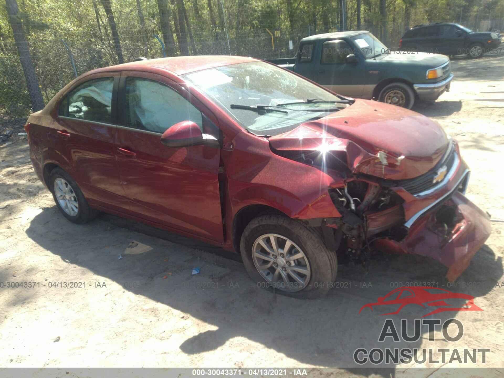 CHEVROLET SONIC 2017 - 1G1JD5SHXH4112634