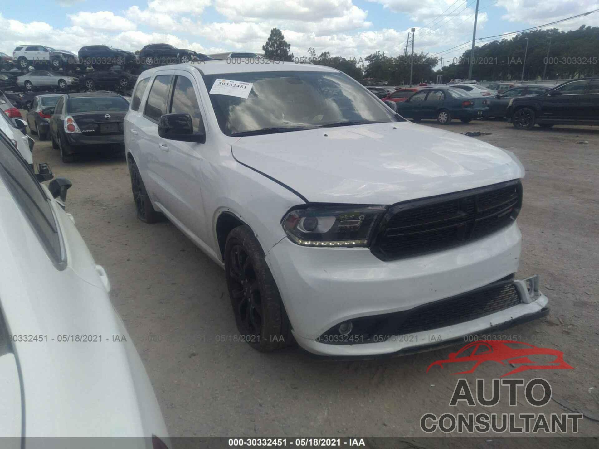DODGE DURANGO 2019 - 1C4RDHAG9KC847767