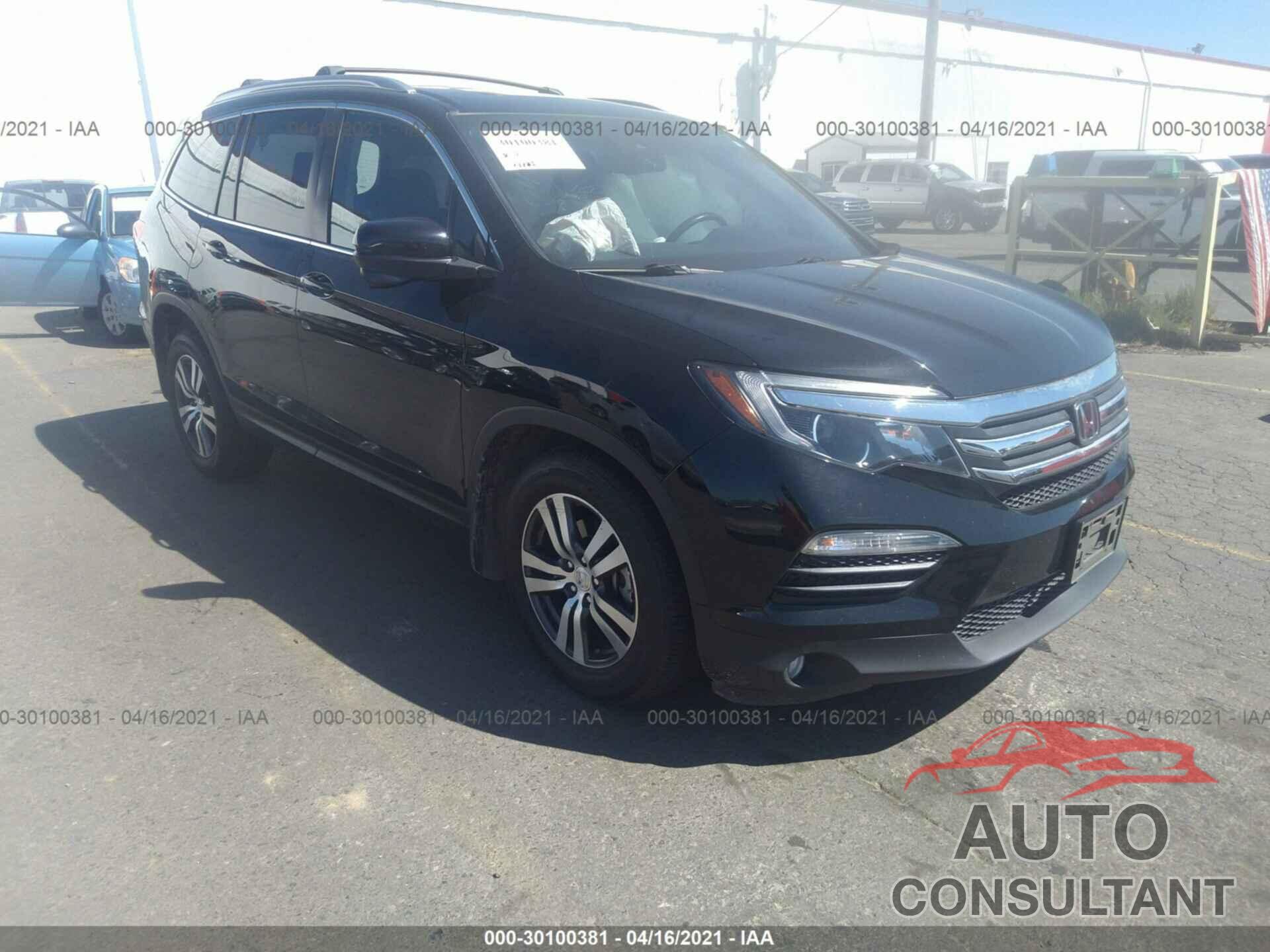 HONDA PILOT 2016 - 5FNYF6H66GB054993