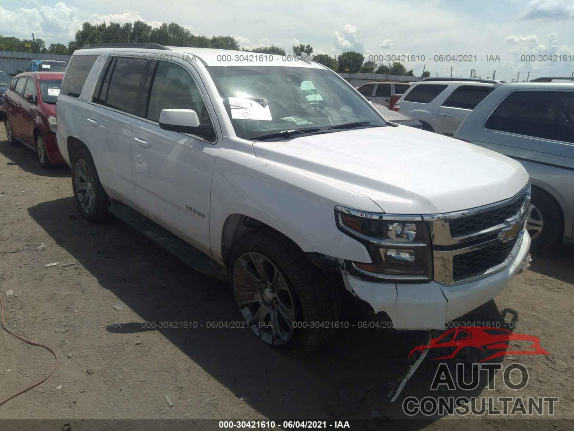 CHEVROLET TAHOE 2019 - 1GNSKAKC0KR406446