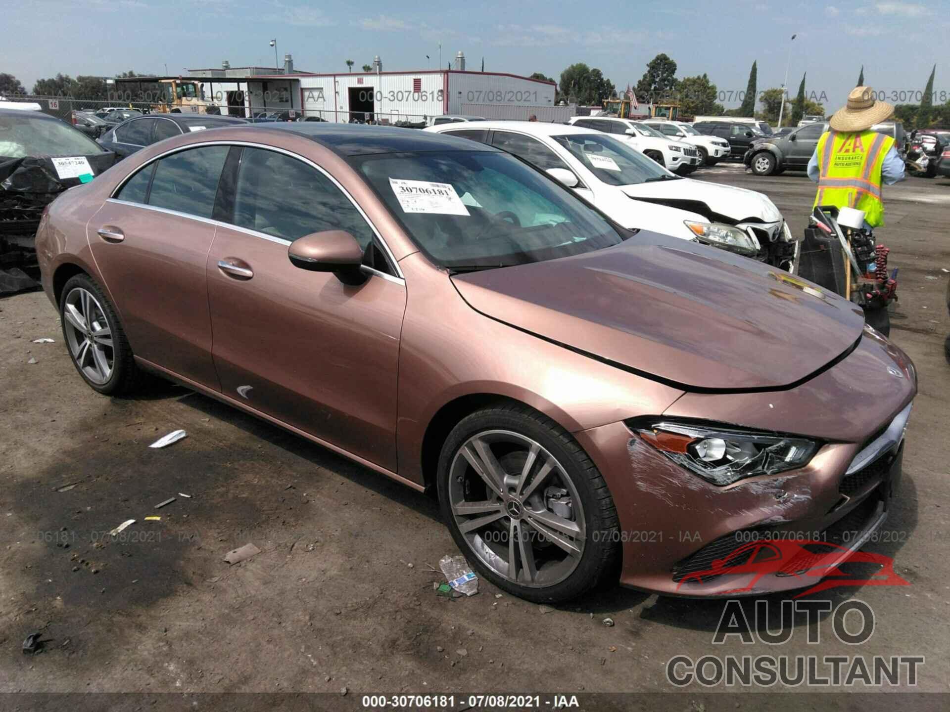 MERCEDES-BENZ CLA 2021 - W1K5J4GB9MN197072