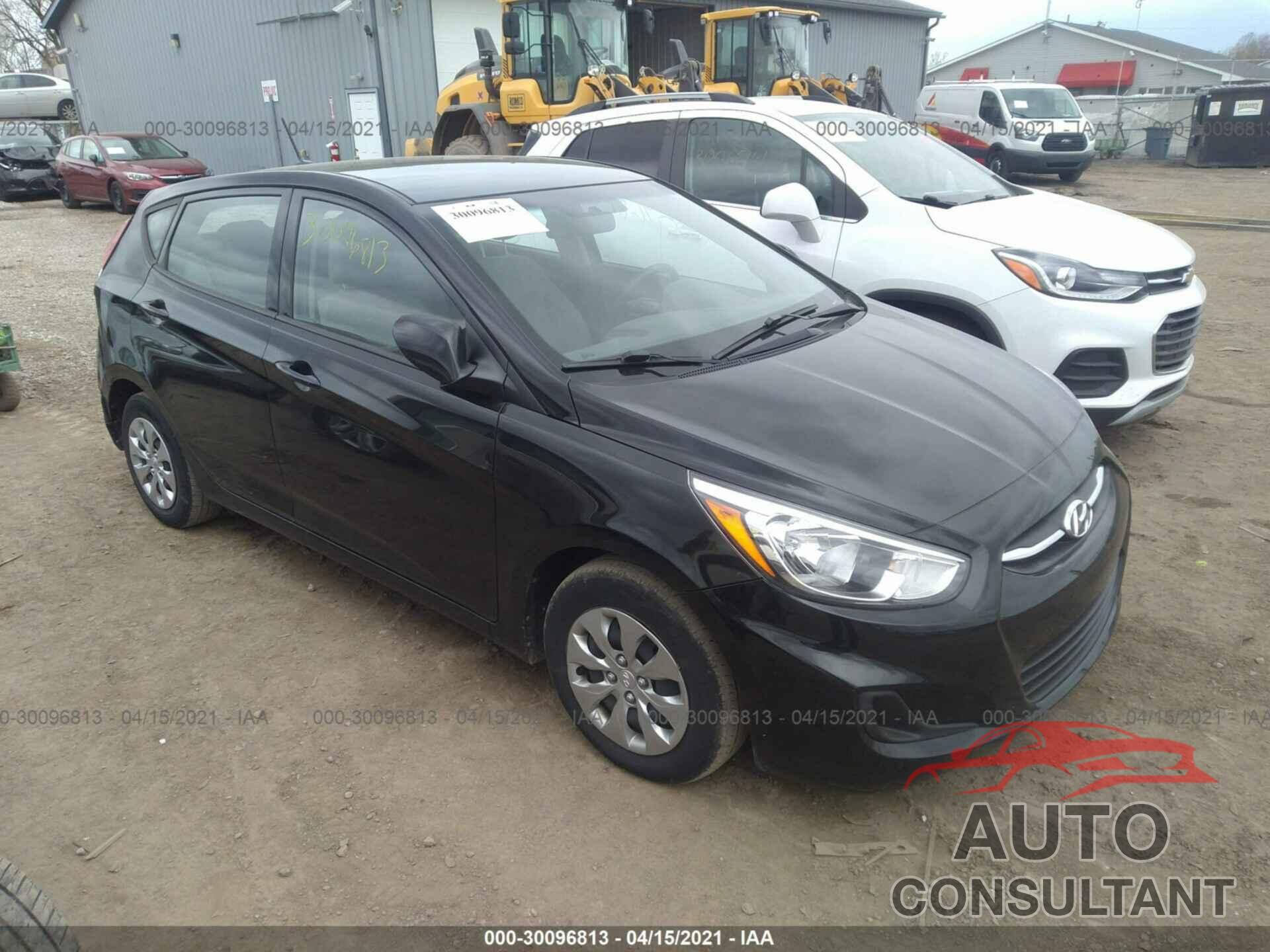 HYUNDAI ACCENT 2017 - KMHCT5AE8HU349631