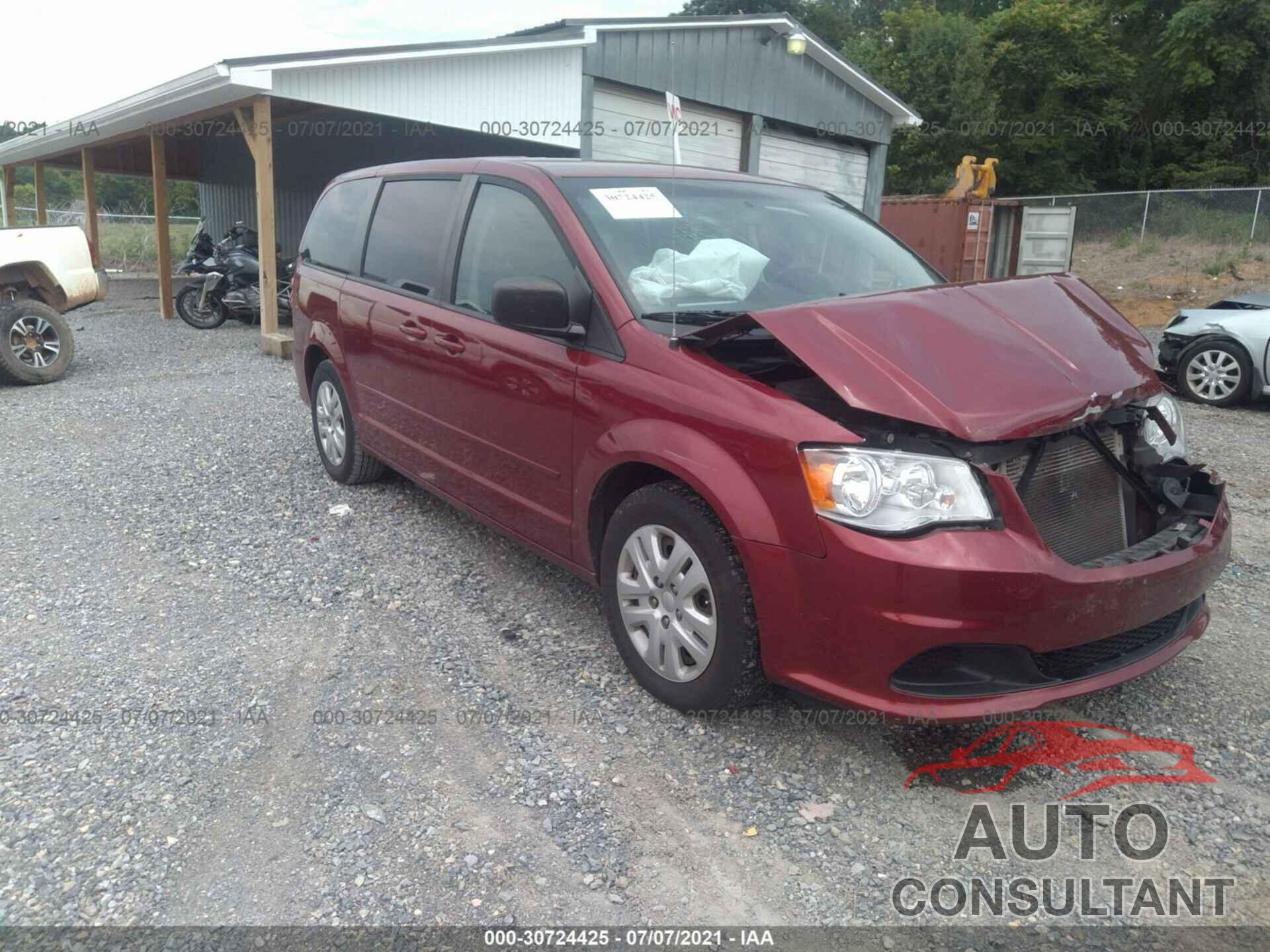 DODGE GRAND CARAVAN 2016 - 2C4RDGBG0GR236520