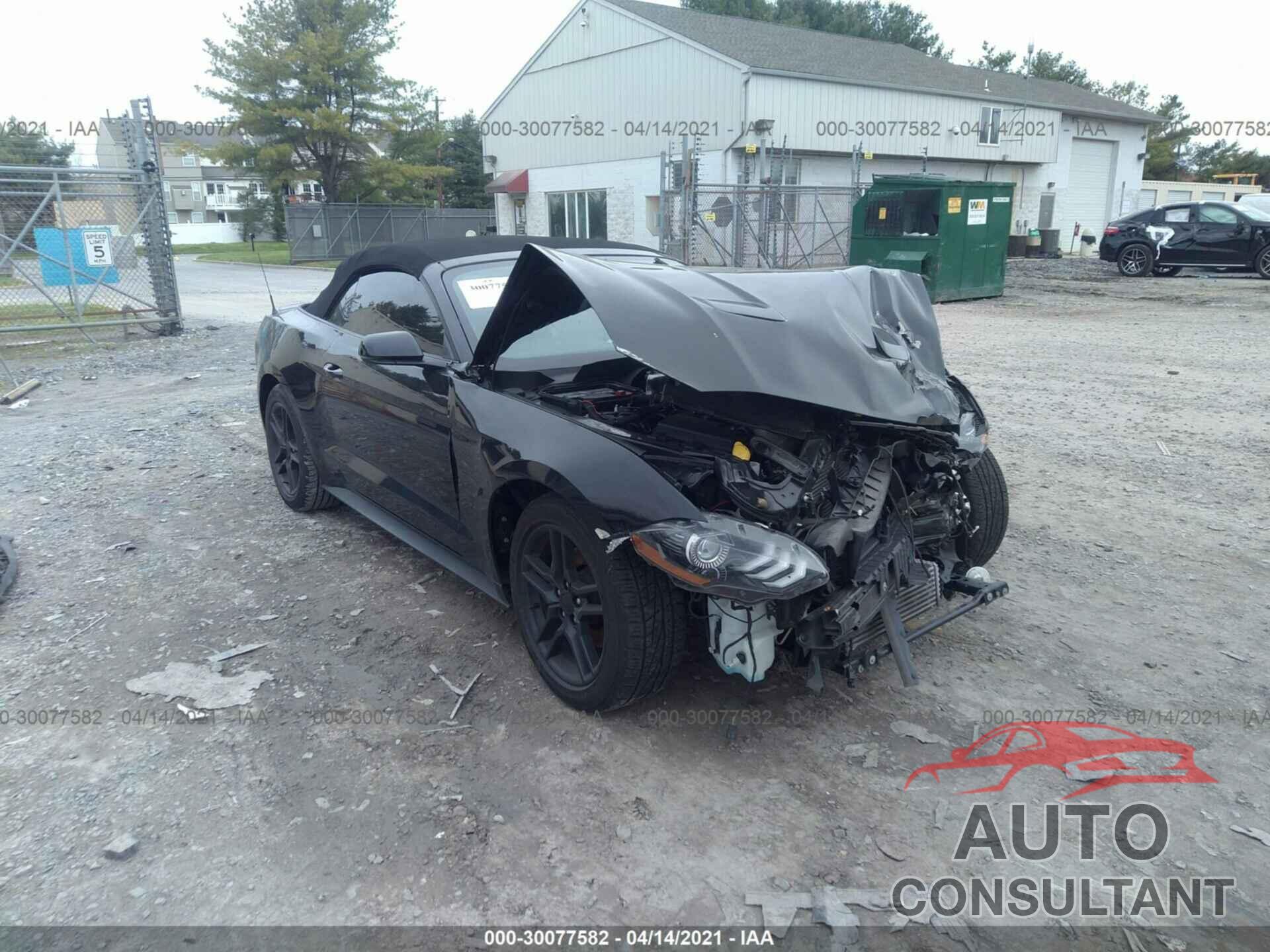 FORD MUSTANG 2018 - 1FATP8UH6J5109841