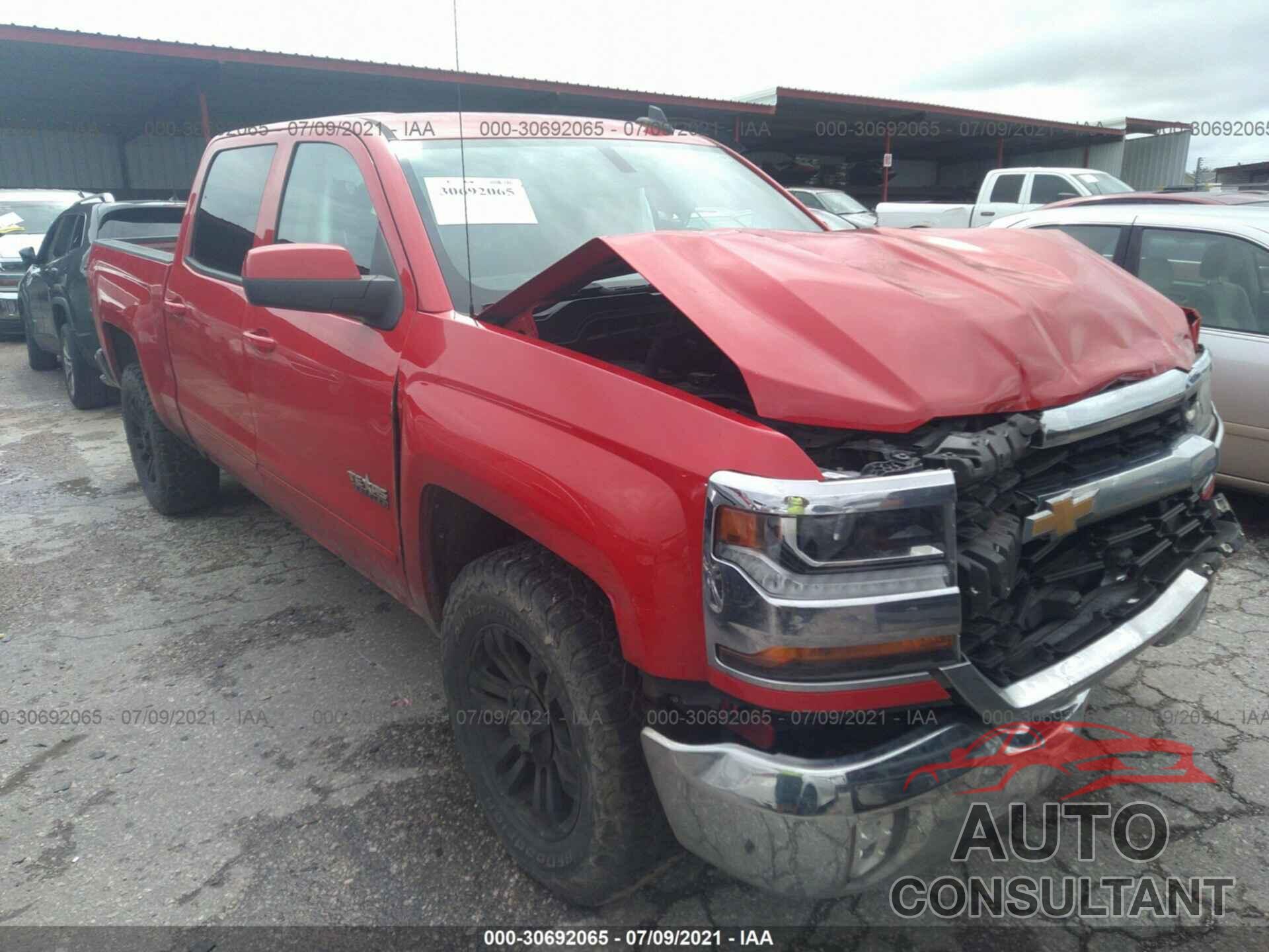 CHEVROLET SILVERADO 1500 2016 - 3GCPCREC1GG325193
