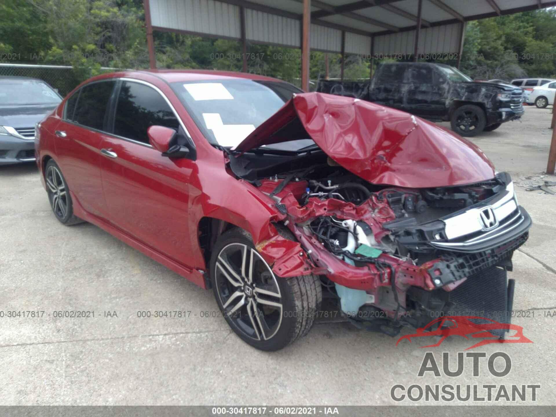 HONDA ACCORD SEDAN 2017 - 1HGCR2F56HA191559