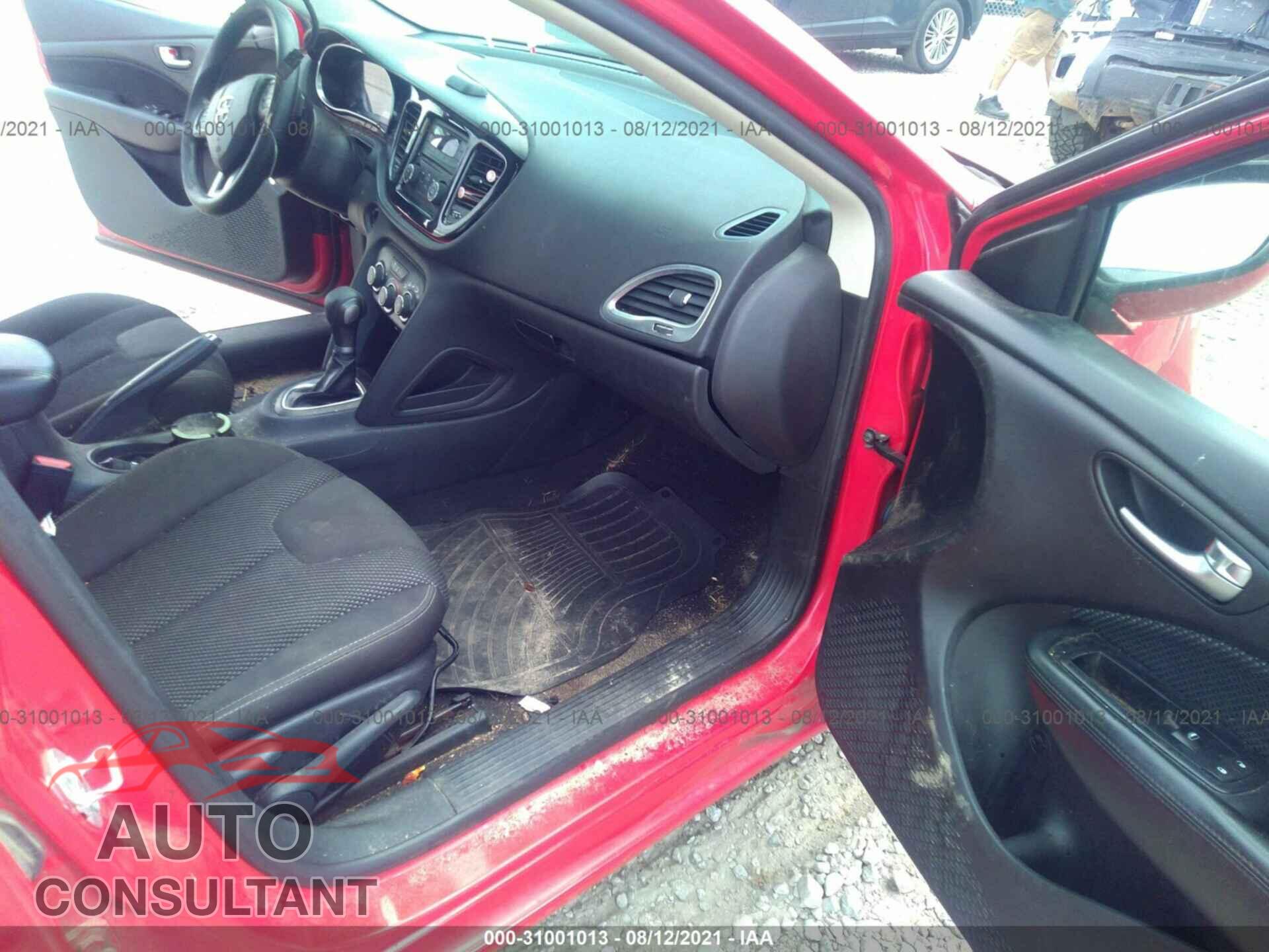 DODGE DART 2016 - 1C3CDFBB7GD689657